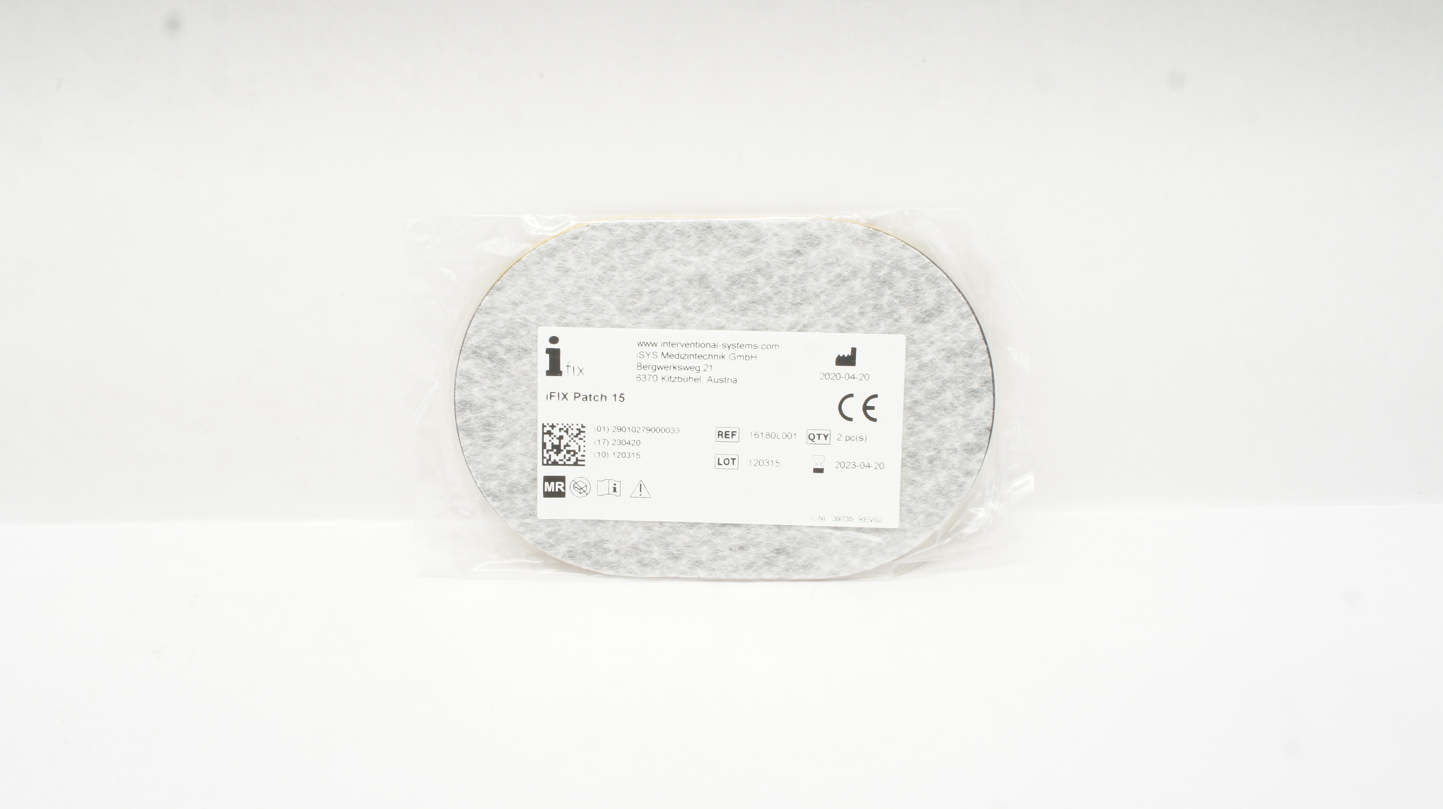 Ifix 16180L001 Patch 15 - Pack of 2 (x)