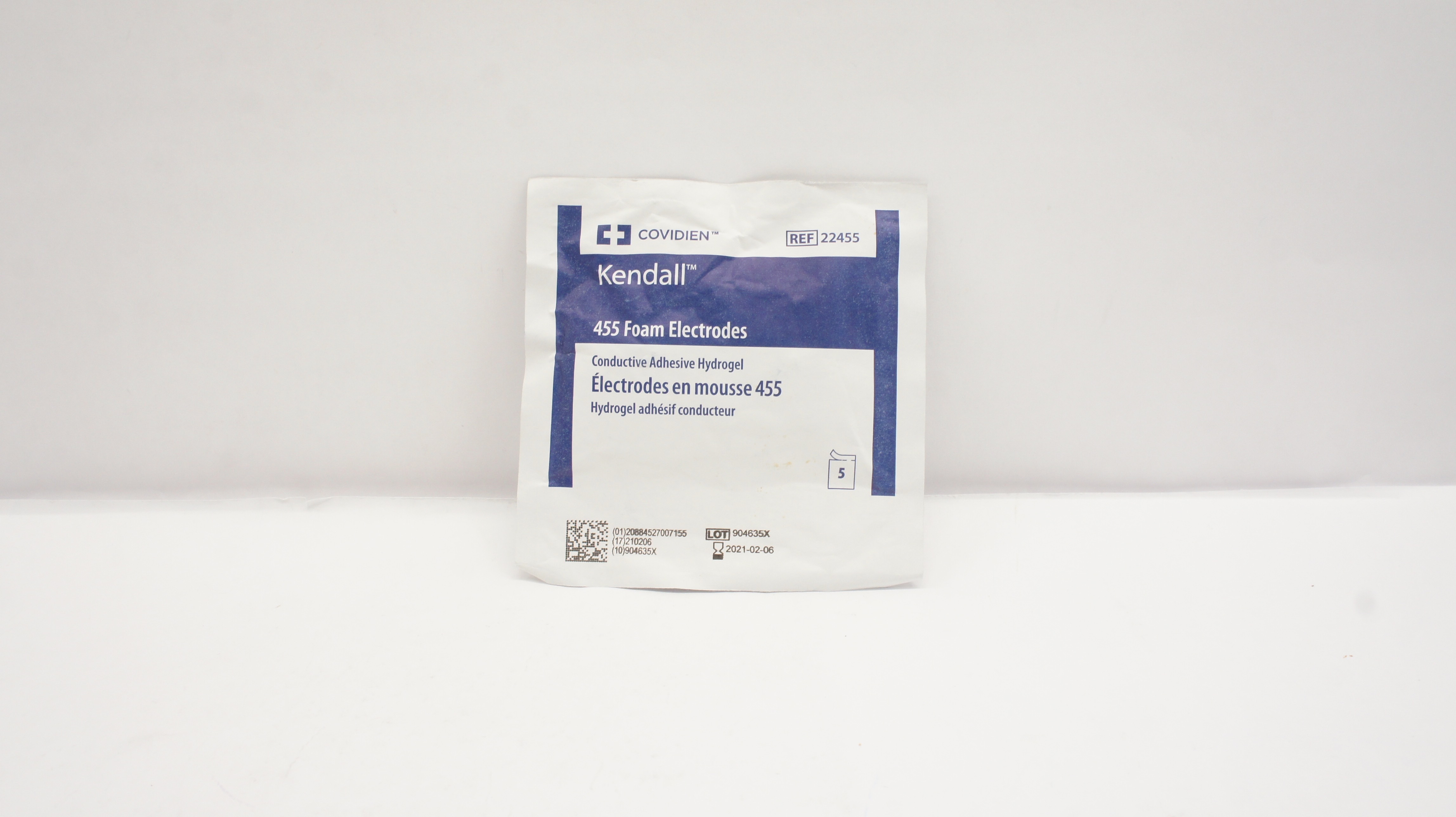 Covidien 22455 Kendall 455 Foam Electrodes  (x) - Pack of 5