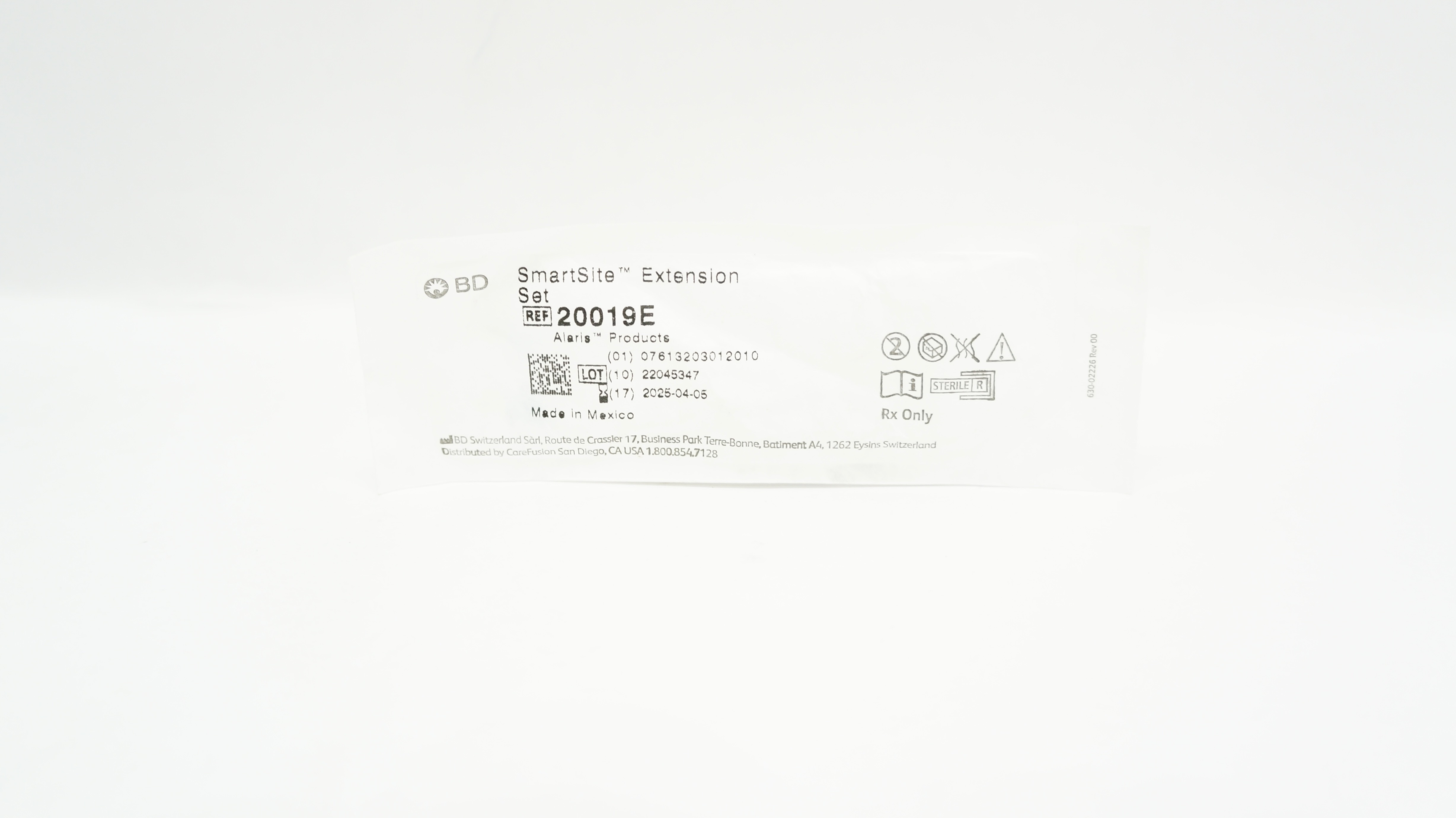 BD 20039E SmartSite Extension Set