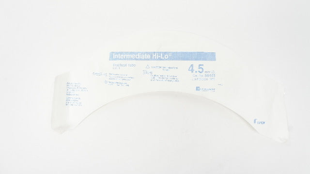 Covidien 86445 Mallinckrodt Hi-Lo Oral/Nasal Tracheal Tube Cuffed 4.5 x6.2mm