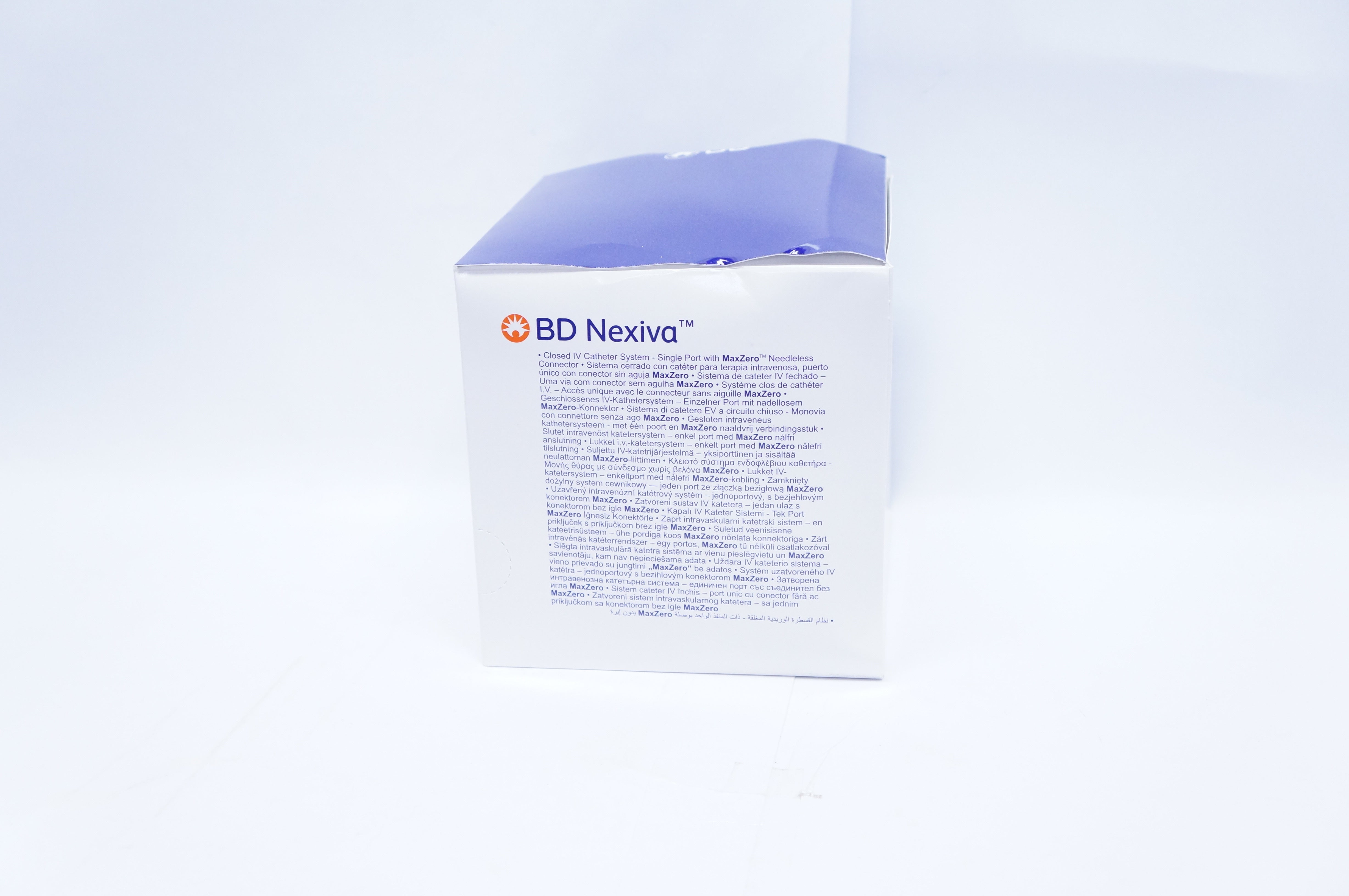 BD 383550 Nexiva Closed IV Catheter System 24Ga 0.56In 19mL/min - Box of 20