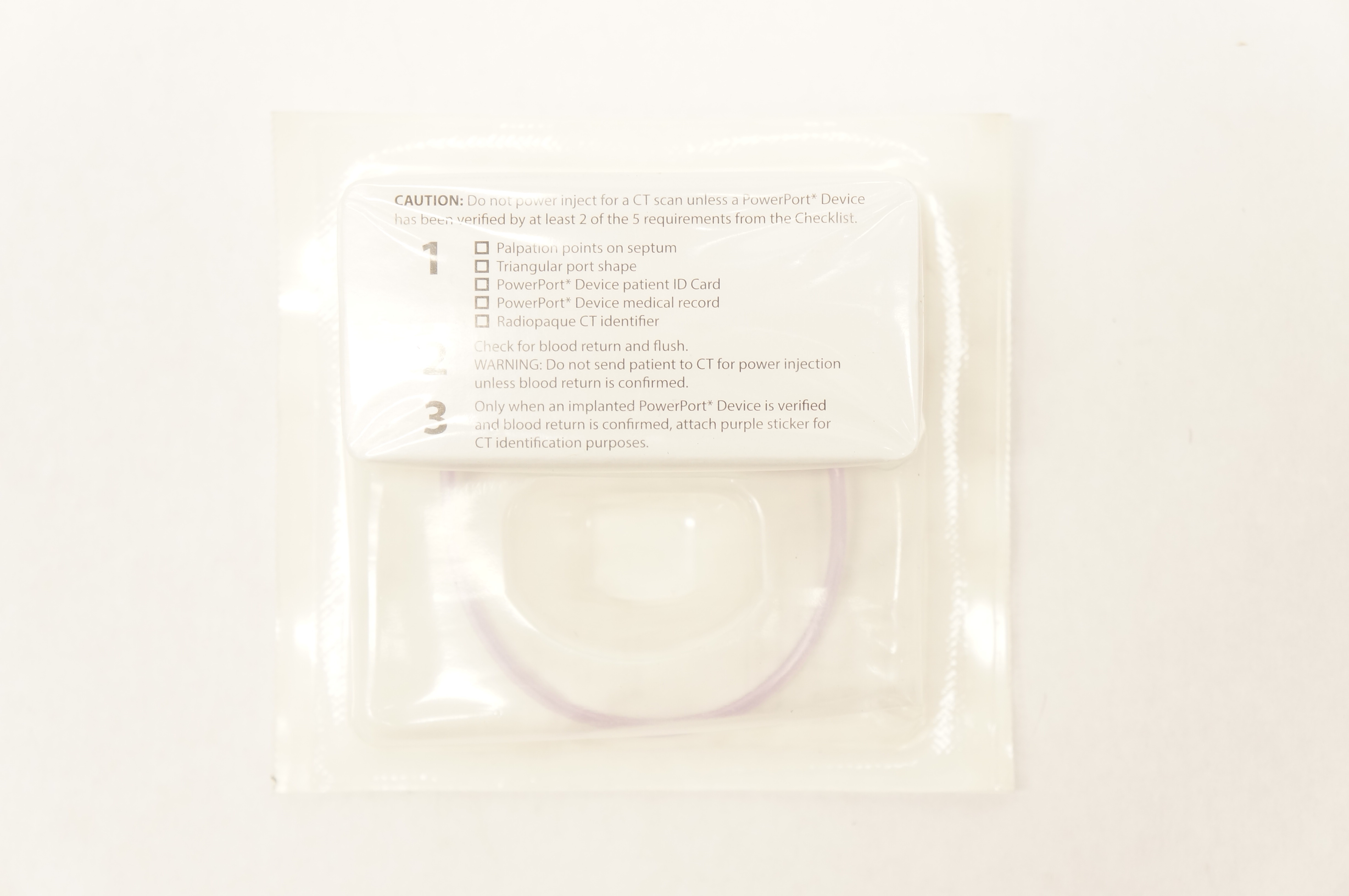 Bard SHW20-100 Power loc Safety Infusion Set 20G x 1.0 inch Priming Vol. 0.23mL
