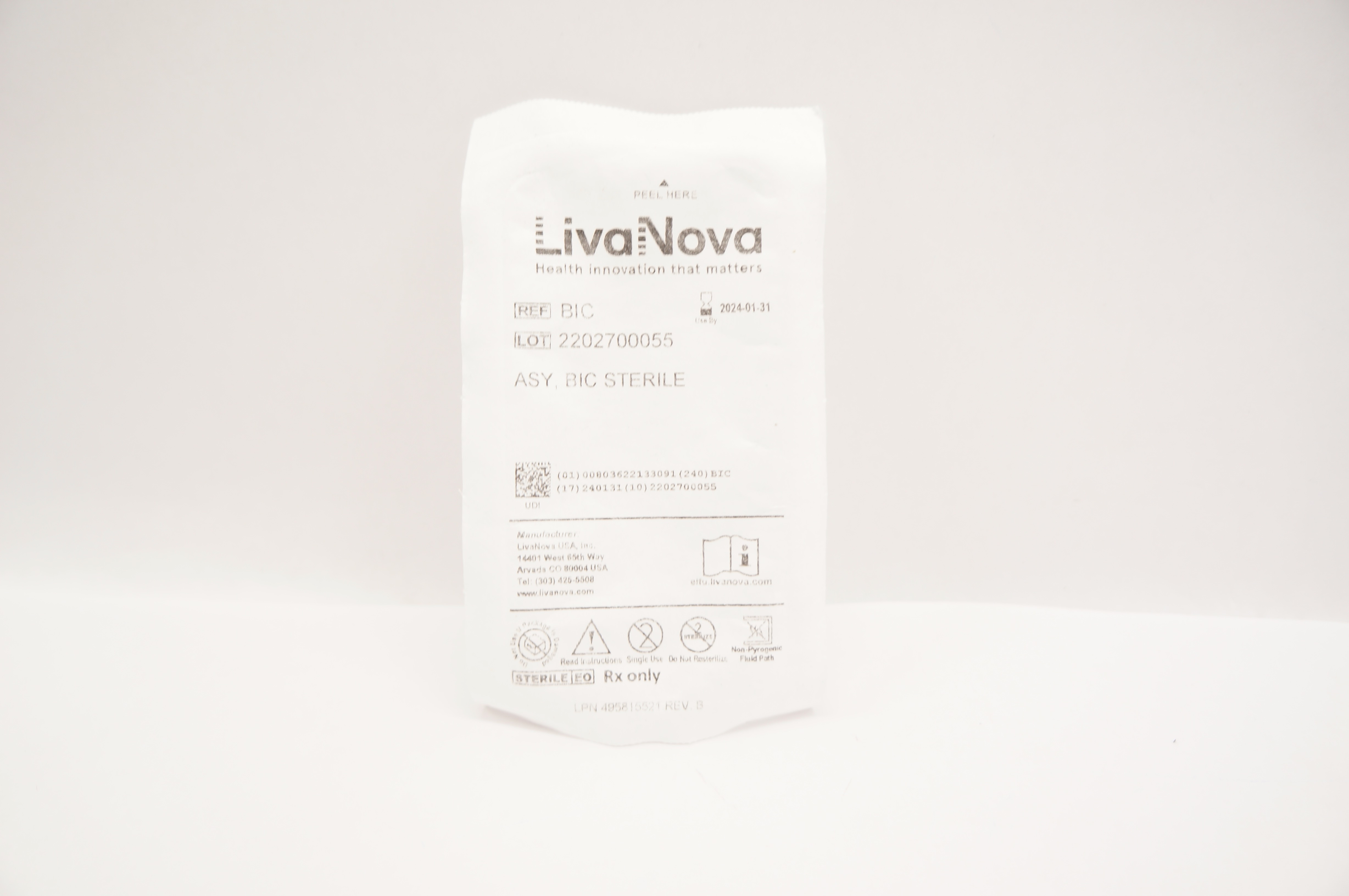 LivaNova BIC Asy Bic Sterile