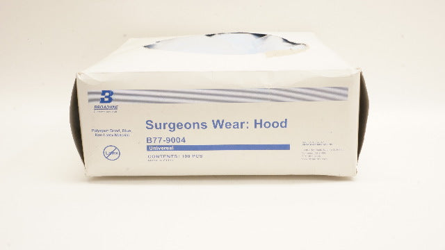 Broadline B77-9004 Surgeons Wear: Hood - Box of 100
