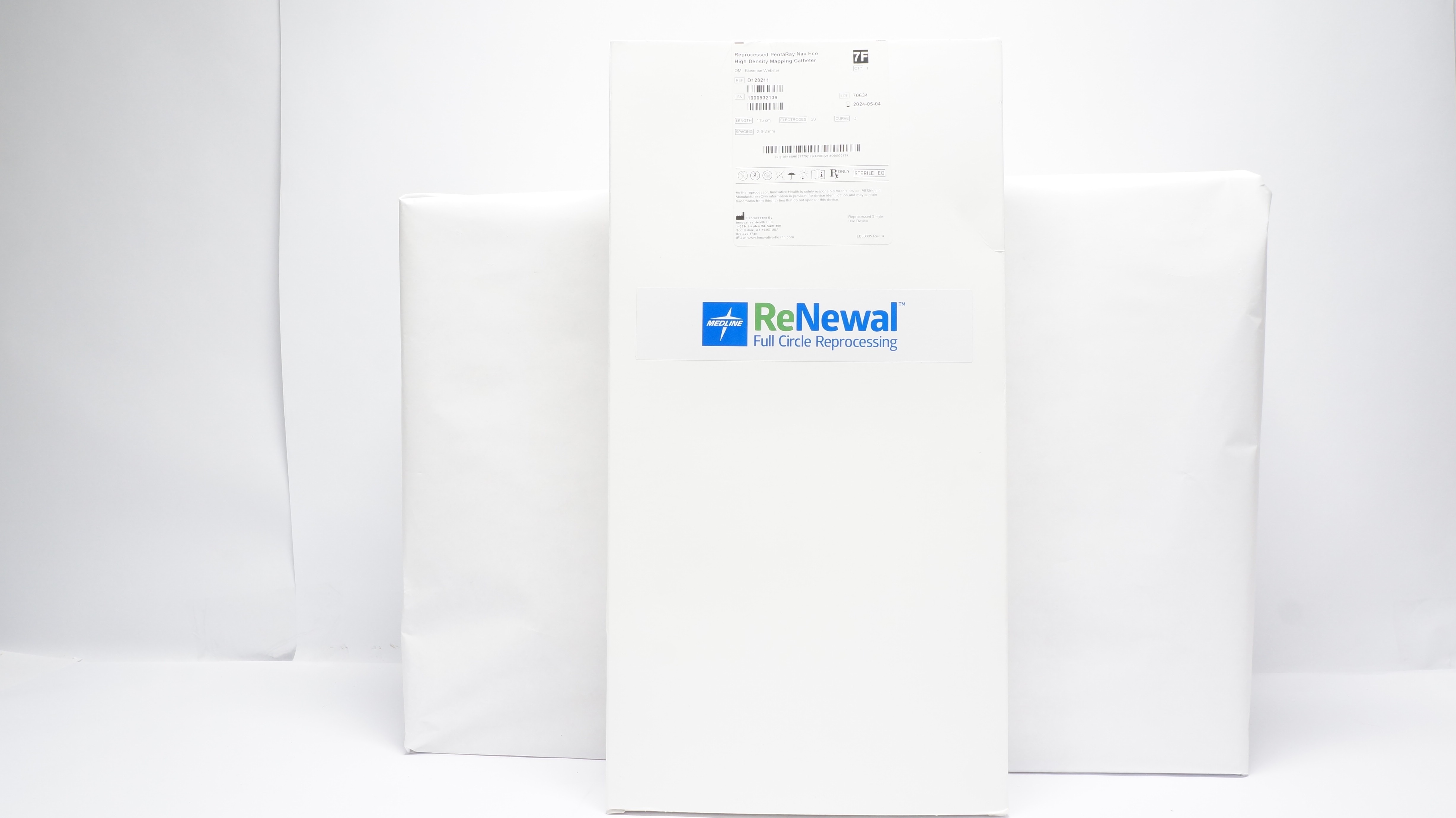 Reprocessed D128211 PentaRay Nav Eco High-Density Mapping Cath.7F (x)