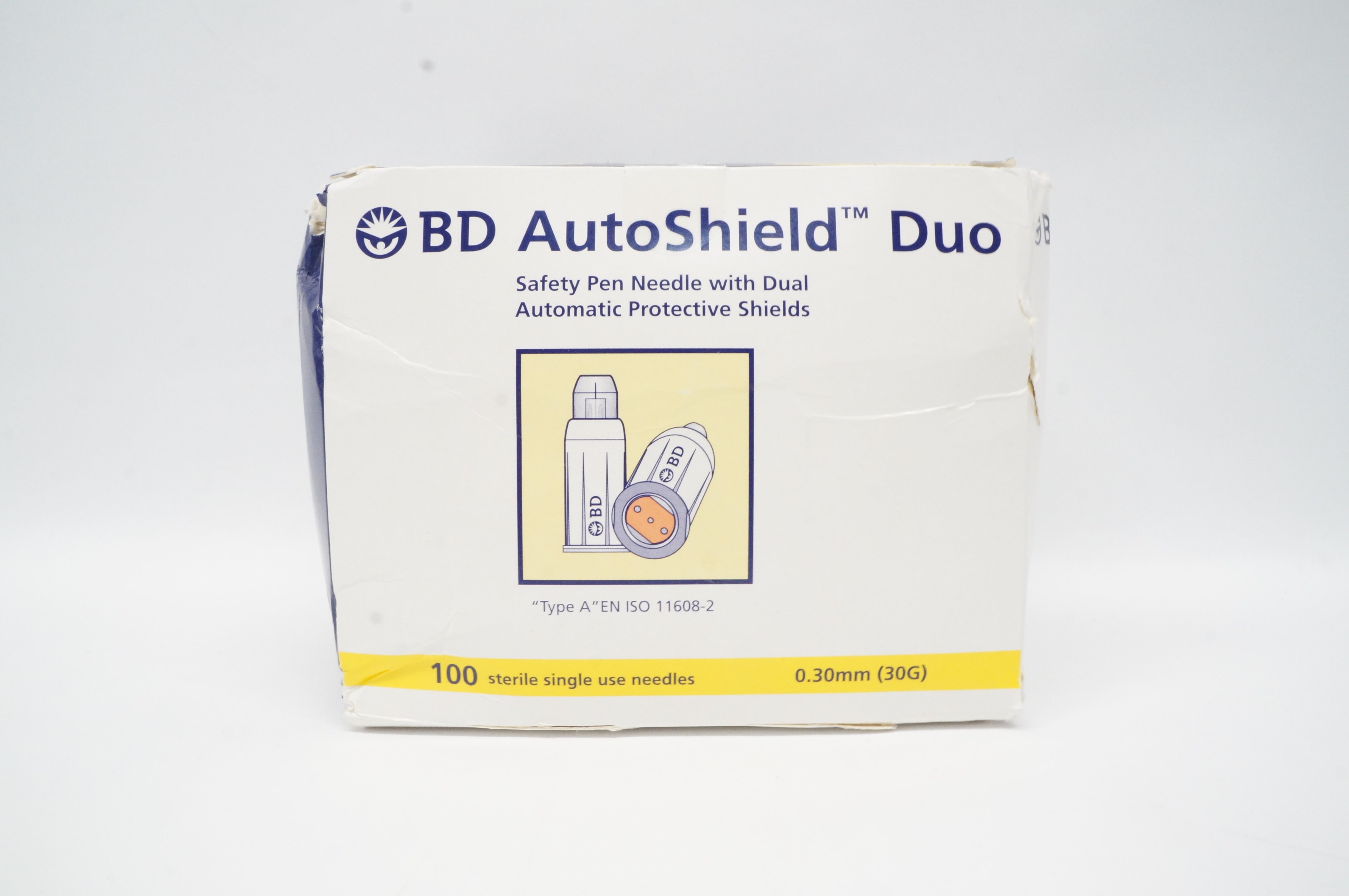 BD 329515 AutoShield Duo Safety Pen Ndle 30G x 3/16 inch - Box of 47