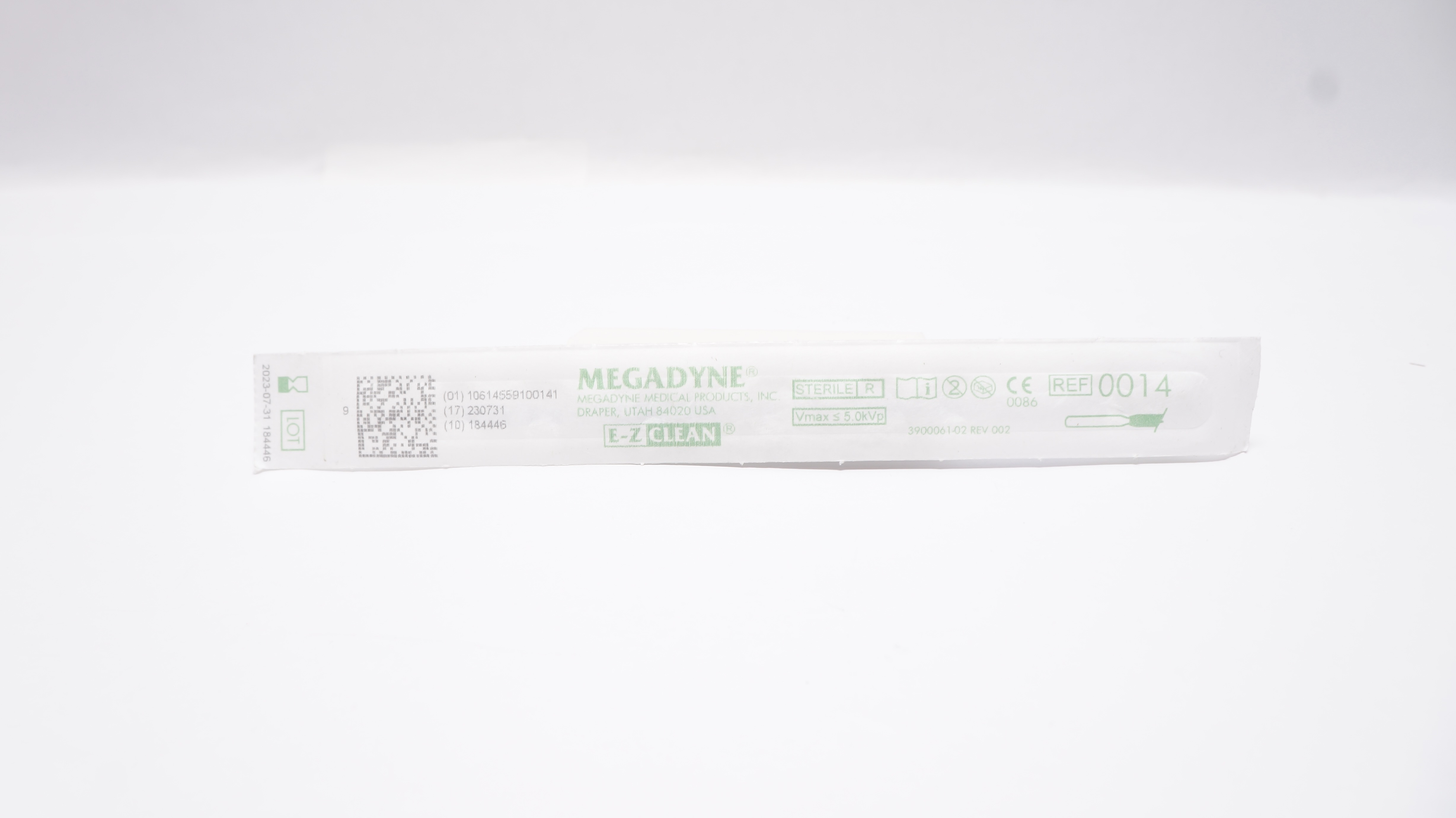 Megadyne 0014 E-Z Clean Electrosurgical Electrode Vmax ≤ 5.0kVp (x)