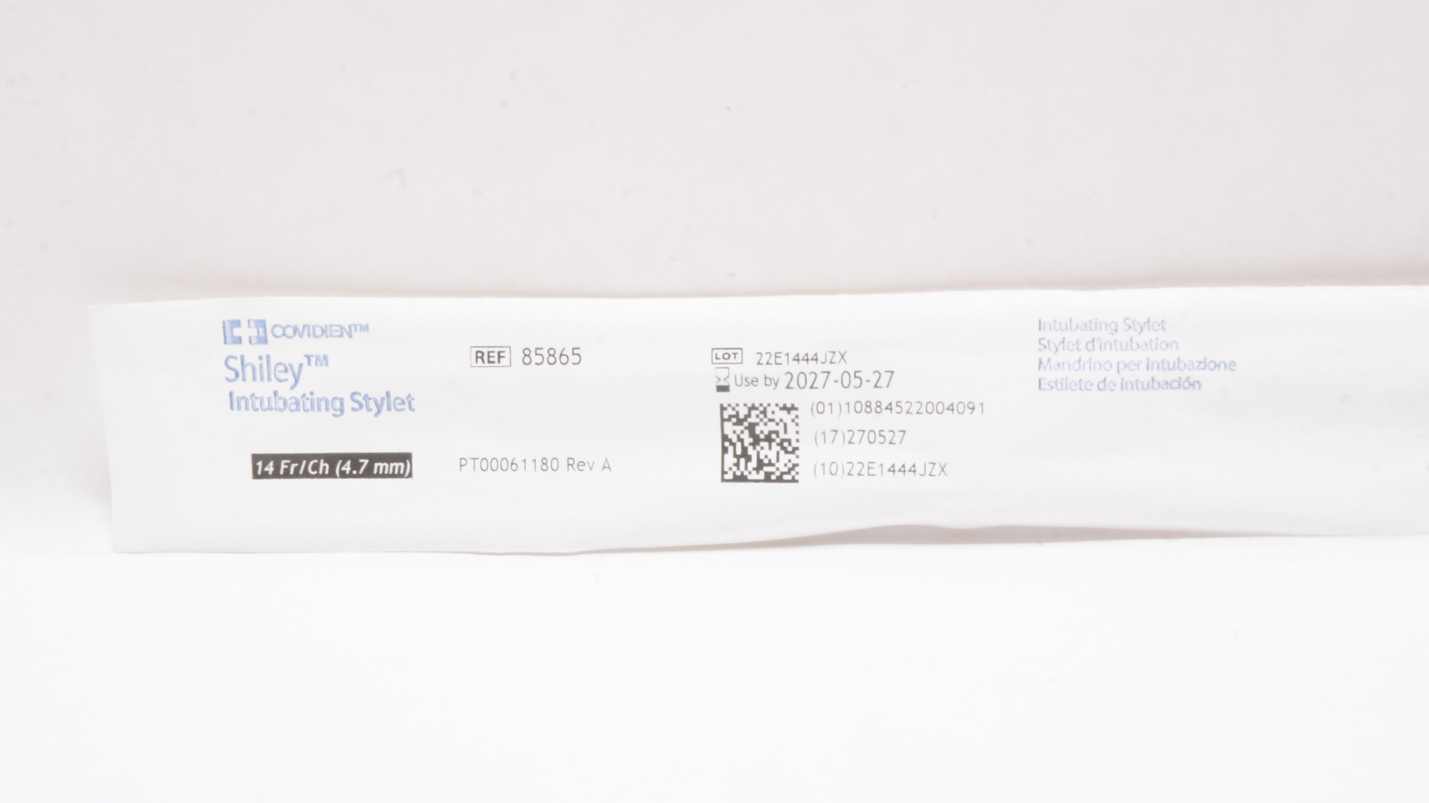 Covidien 85865 Shiley Intubating Stylet 14Fr/Ch