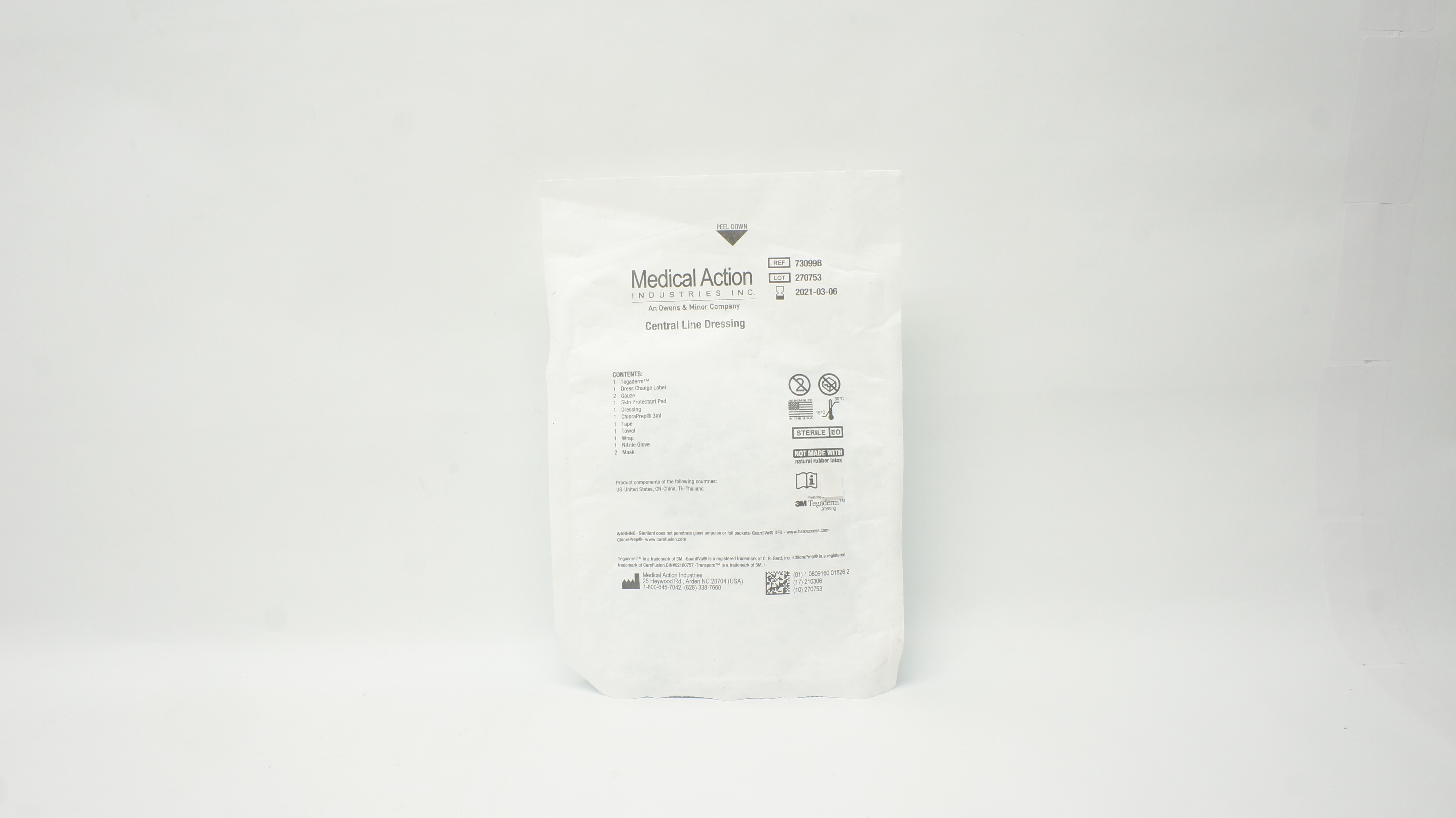 Medical Action 73099B Central Line Dressing (x)