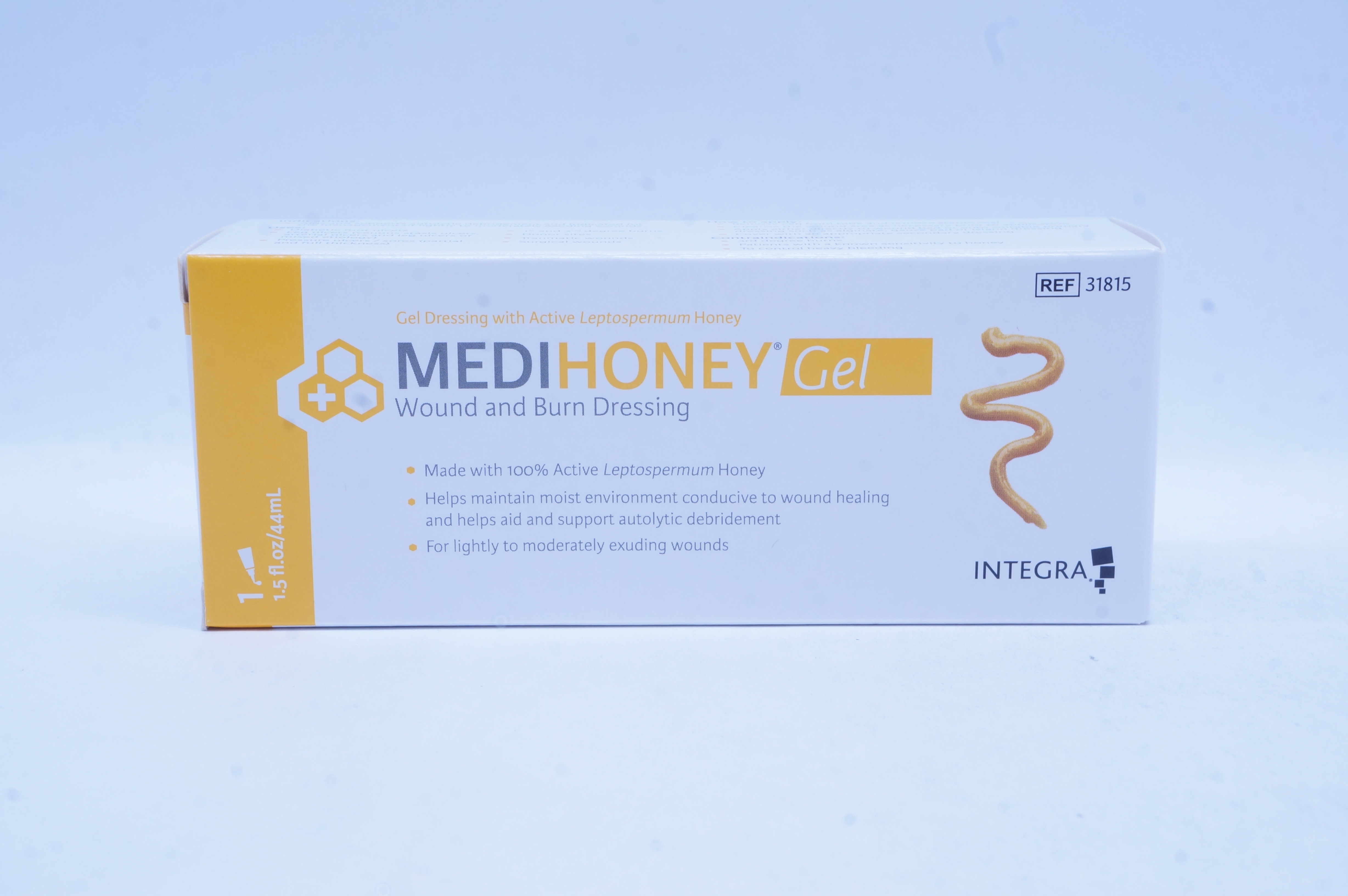 Derma Sciences 31815 Integra MediHoney Gel Wound and Burn Dressing 1.5 fl. oz