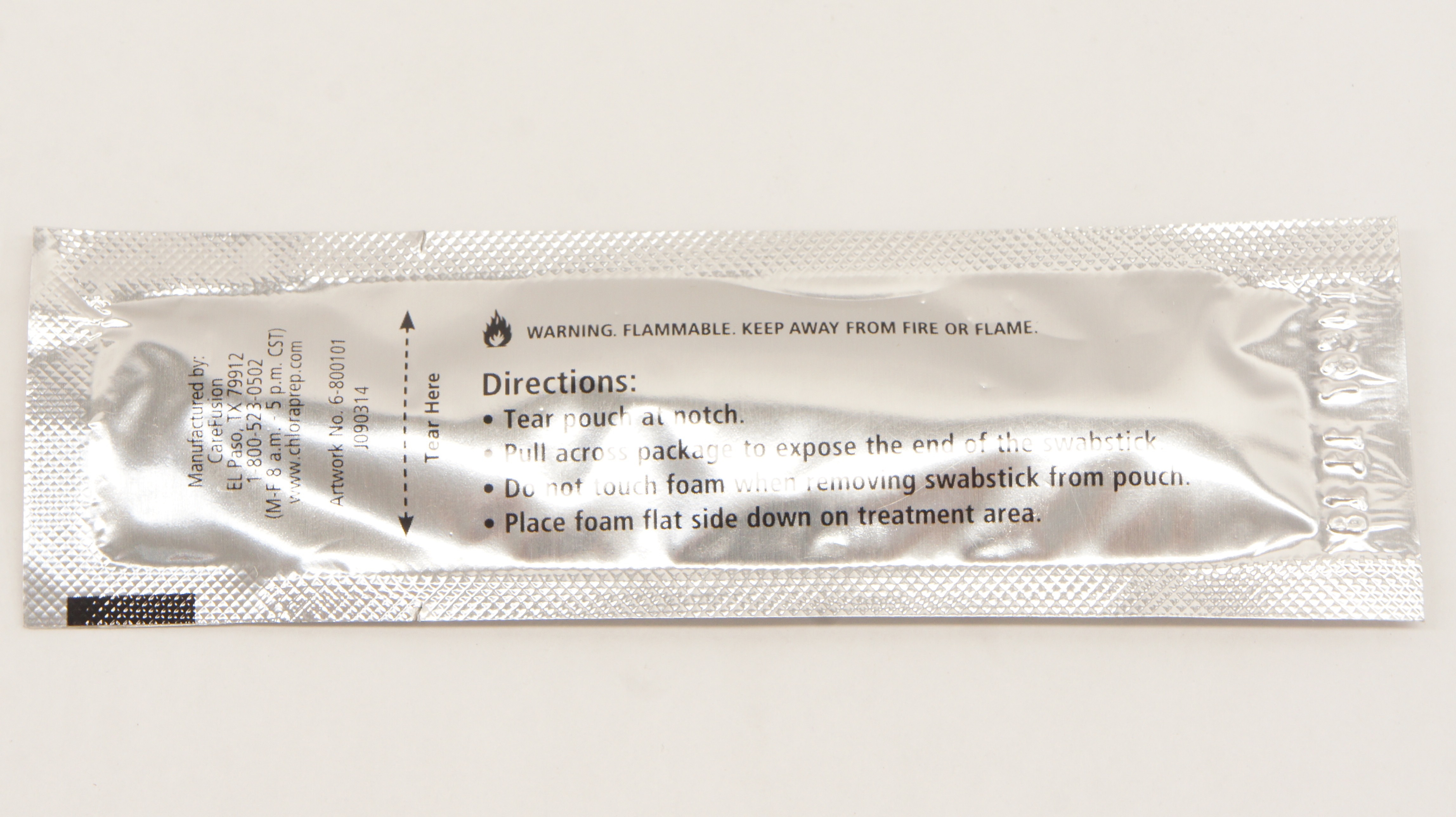 nc☆ CareFusion 260100 ChloraPrep Single Swabstick 1.75 ml Applicator