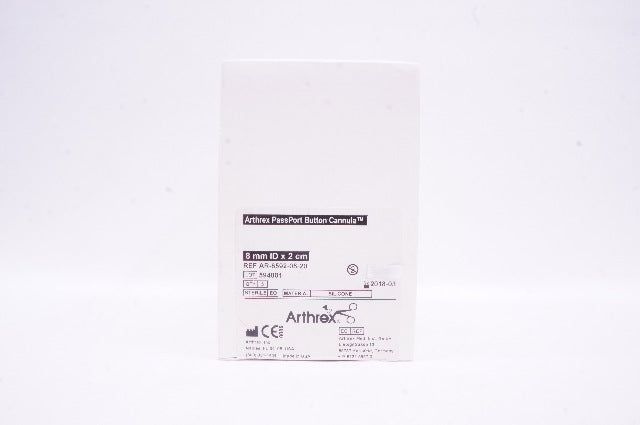 Arthrex AR-6592-08-20 PassPort Button Cannula 8mm x 2cm (x) - Box of 5