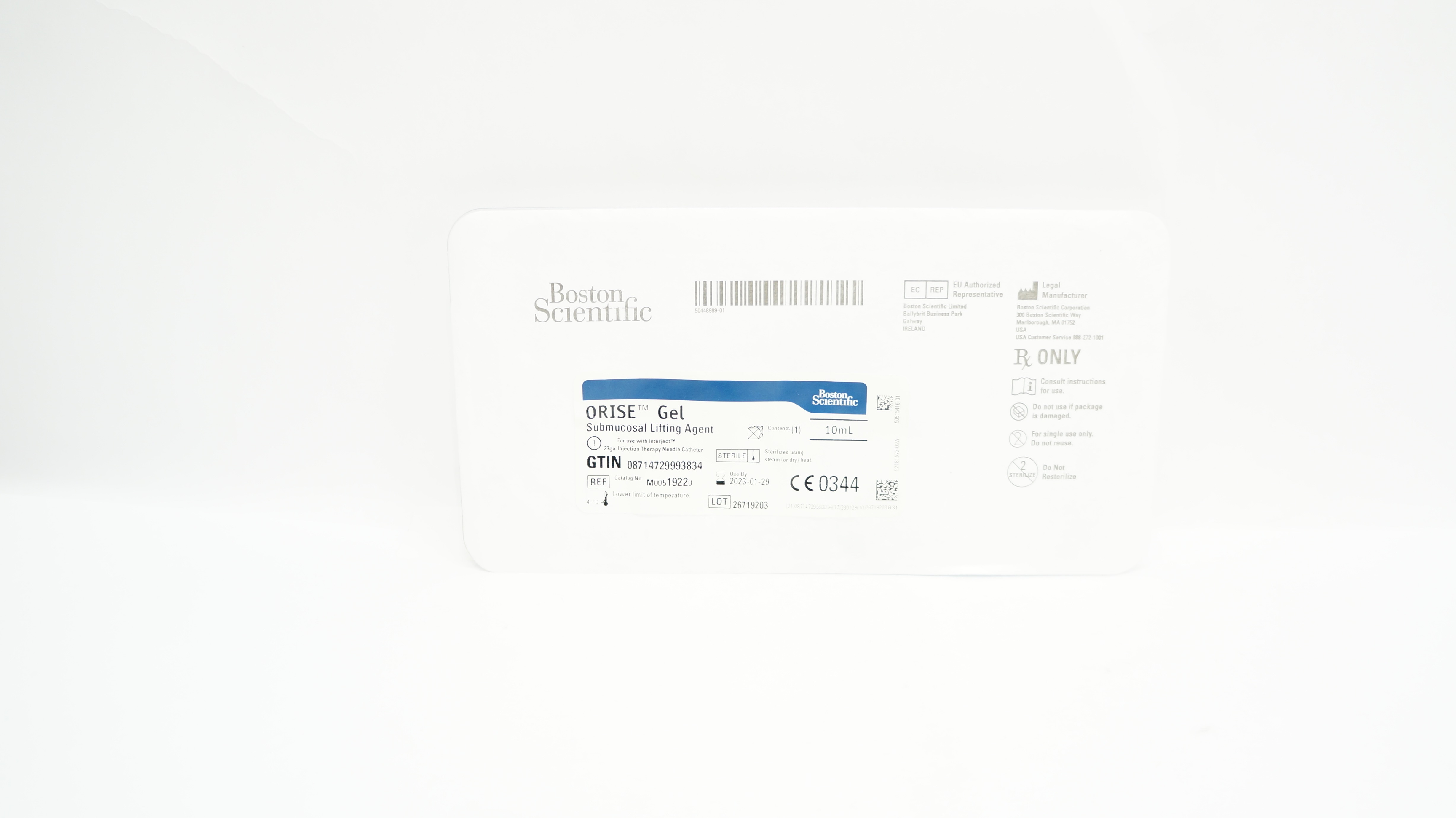 Boston Scientific M00519220 Orise Gel Submucosal Lifting Agent 10mL (x)