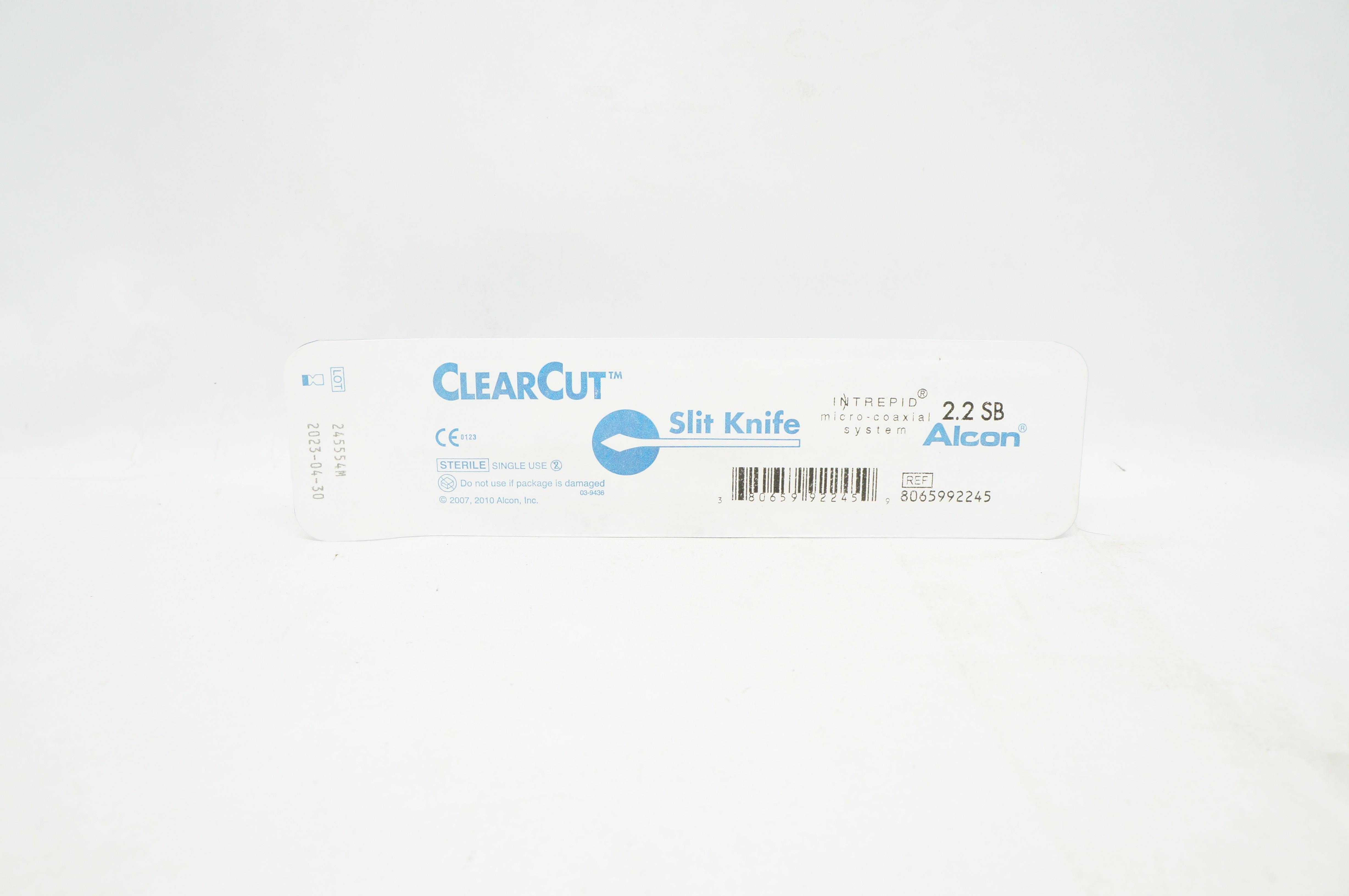 Alcon 8065992245 Intrepid ClearCut Slit Knife 2.2 SB