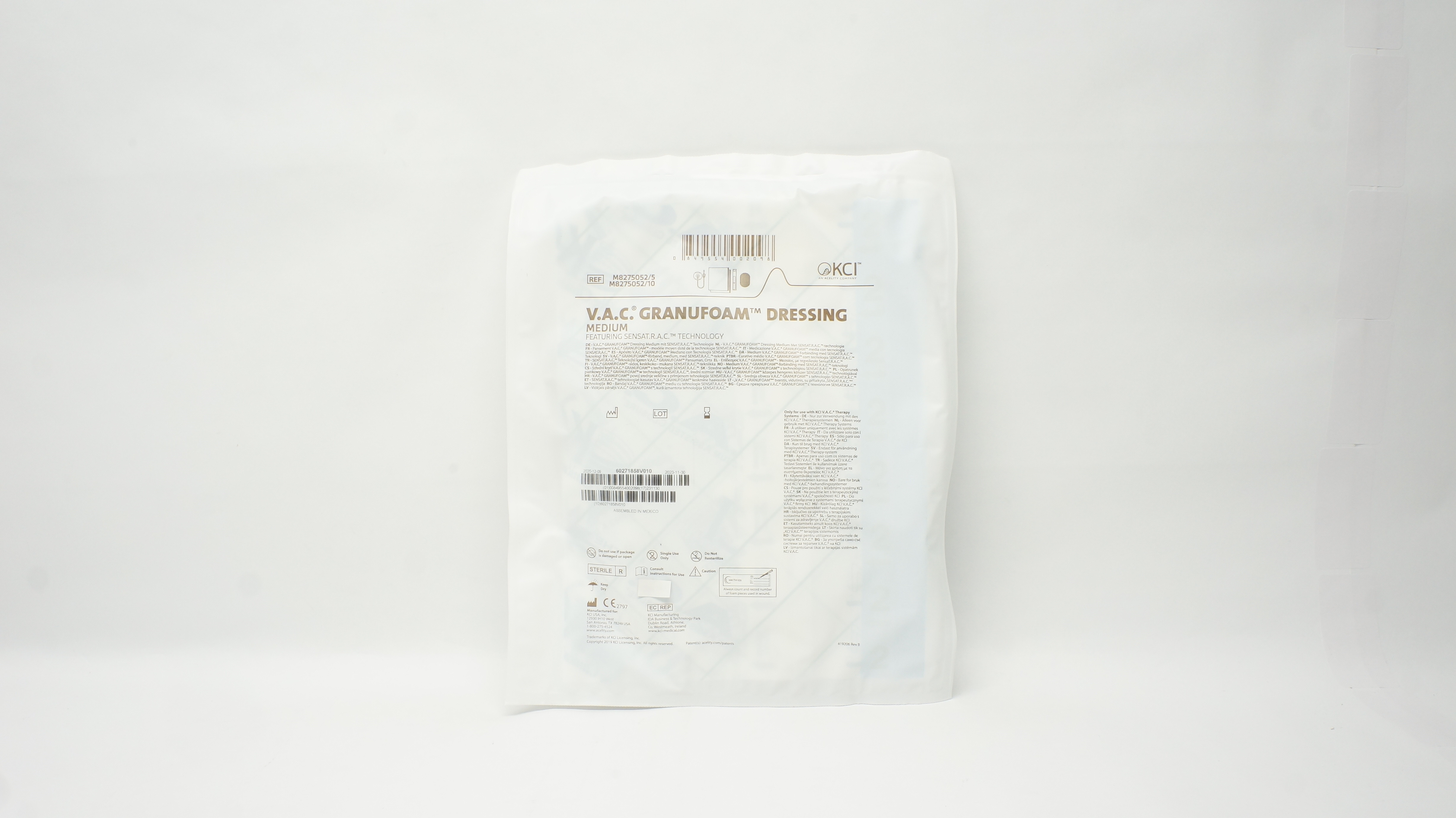 KCI M8275052/5 Acelity V.A.C. Granufoam Dressing Medium