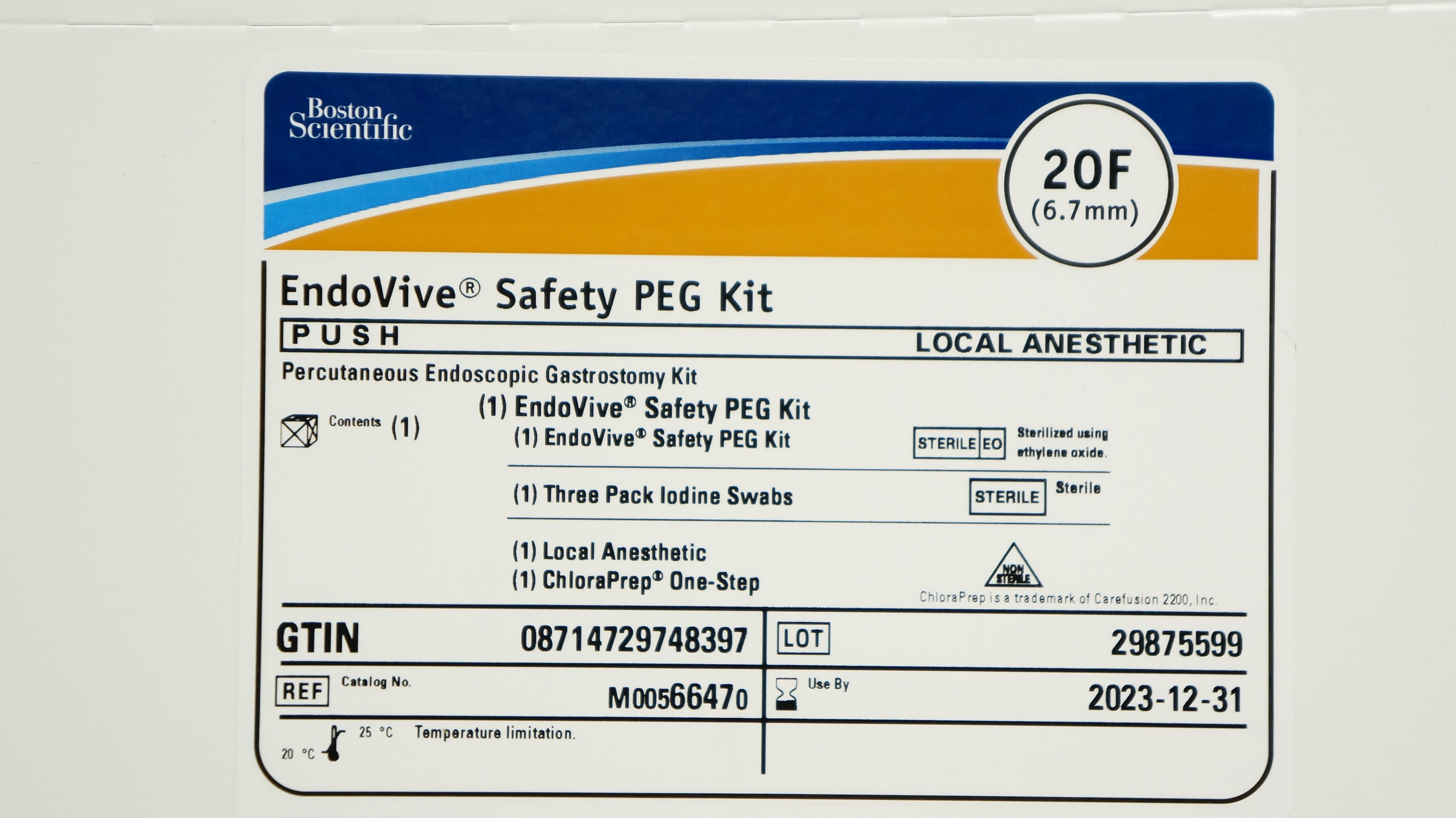 Boston Scientific M00566470 EndoVive Percutaneous Endoscopic ...