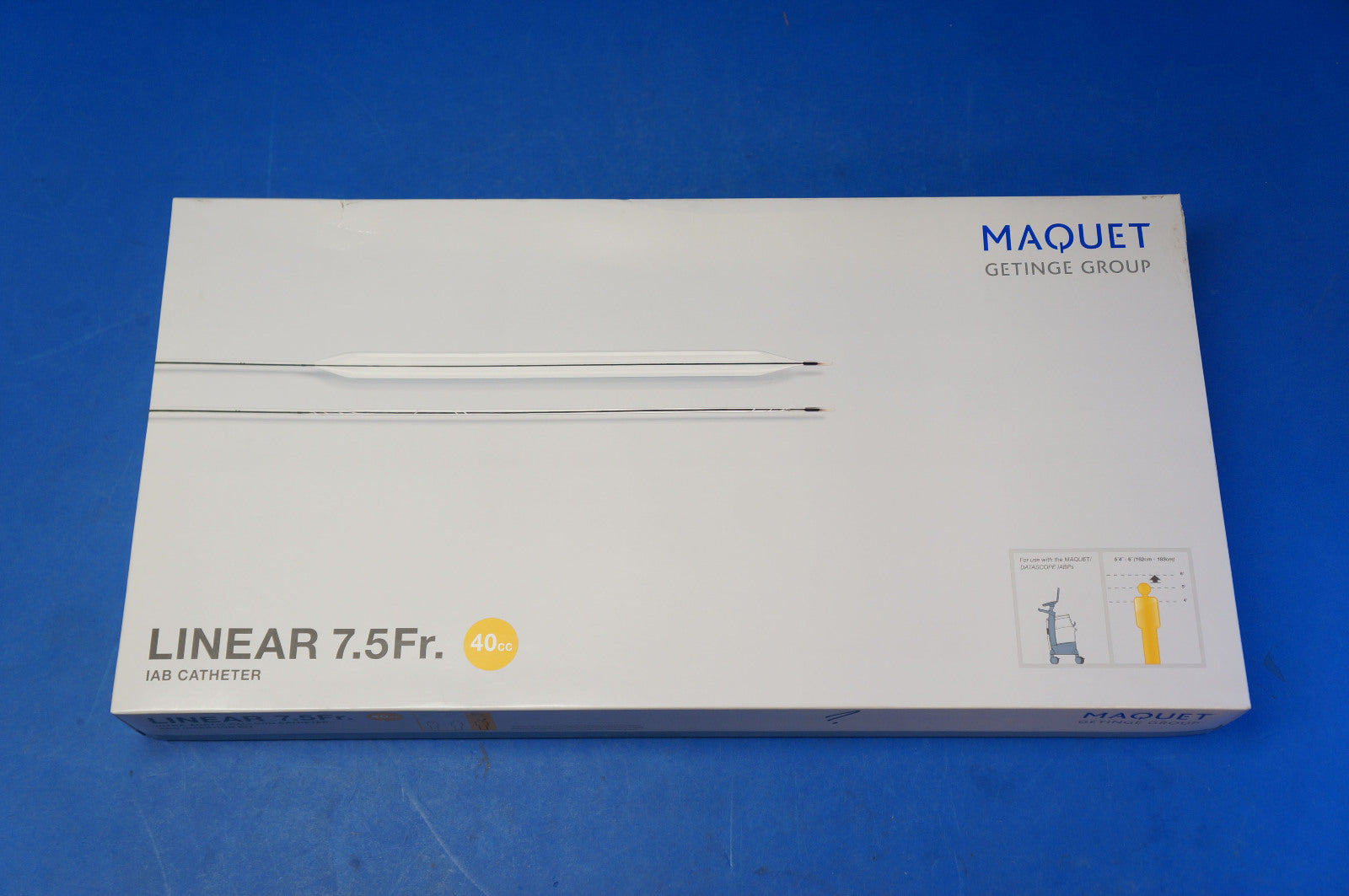 MAQUET 0684-00-0480-01U IAB Catheter Linear 7.5Fr. 40cc