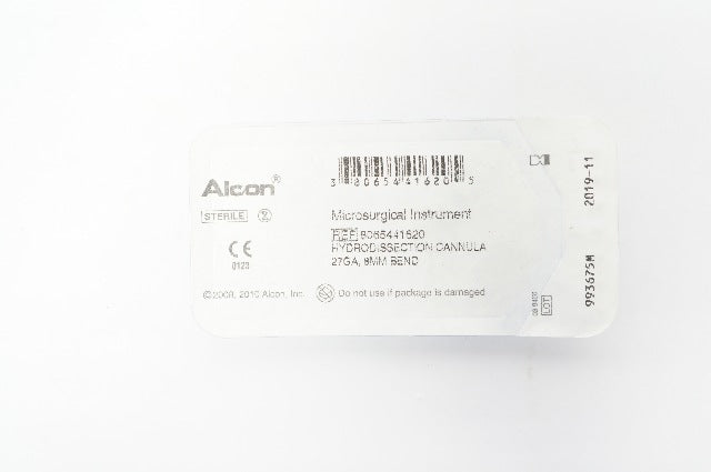Alcon 8065441620 Microsurgical Hydrodissection Cannula 27Ga 8mm Bend (x)