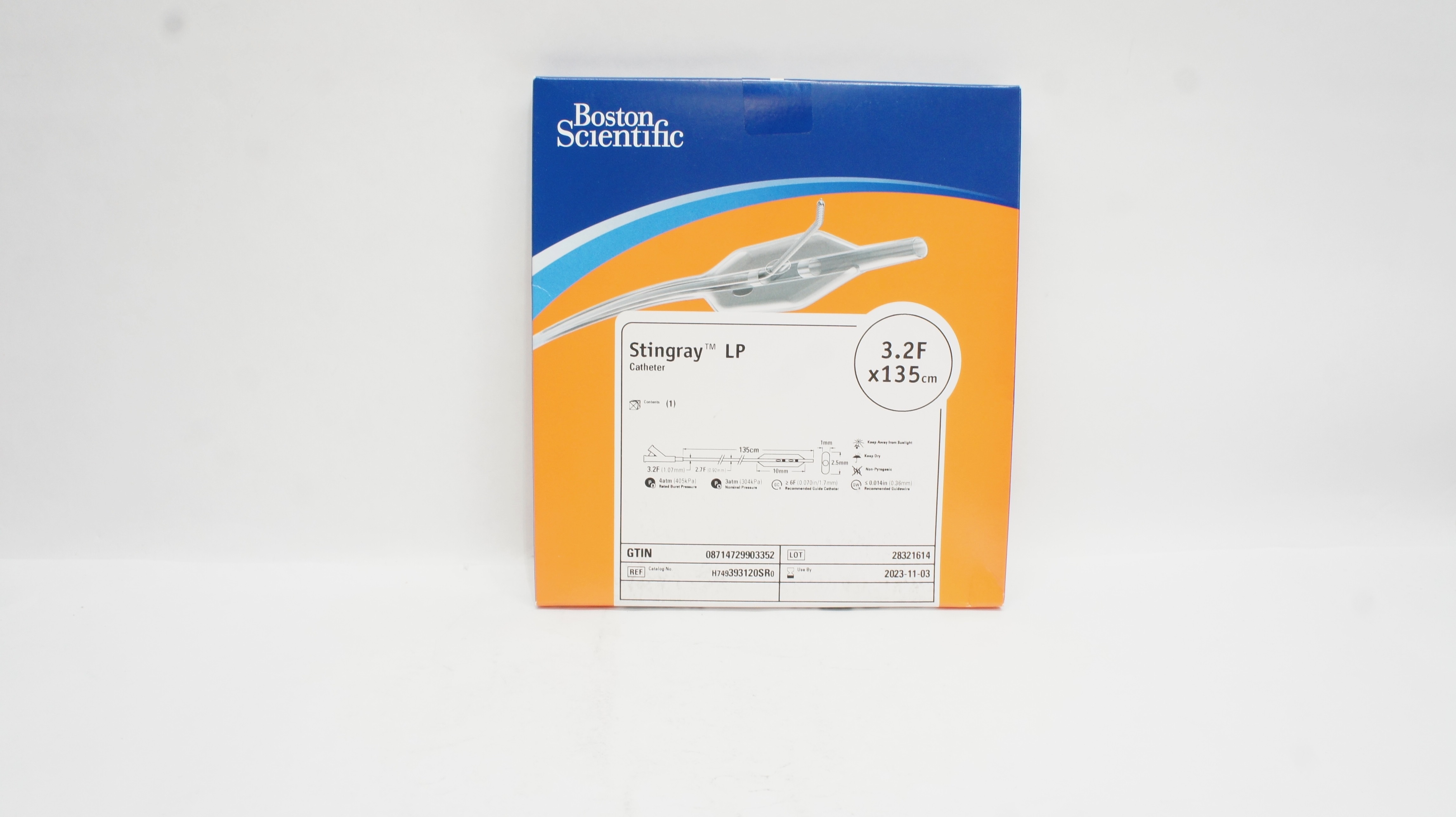 Boston Scientific H749393120SR0 Stingray LP Cath. 3.2F x 135cm (x)