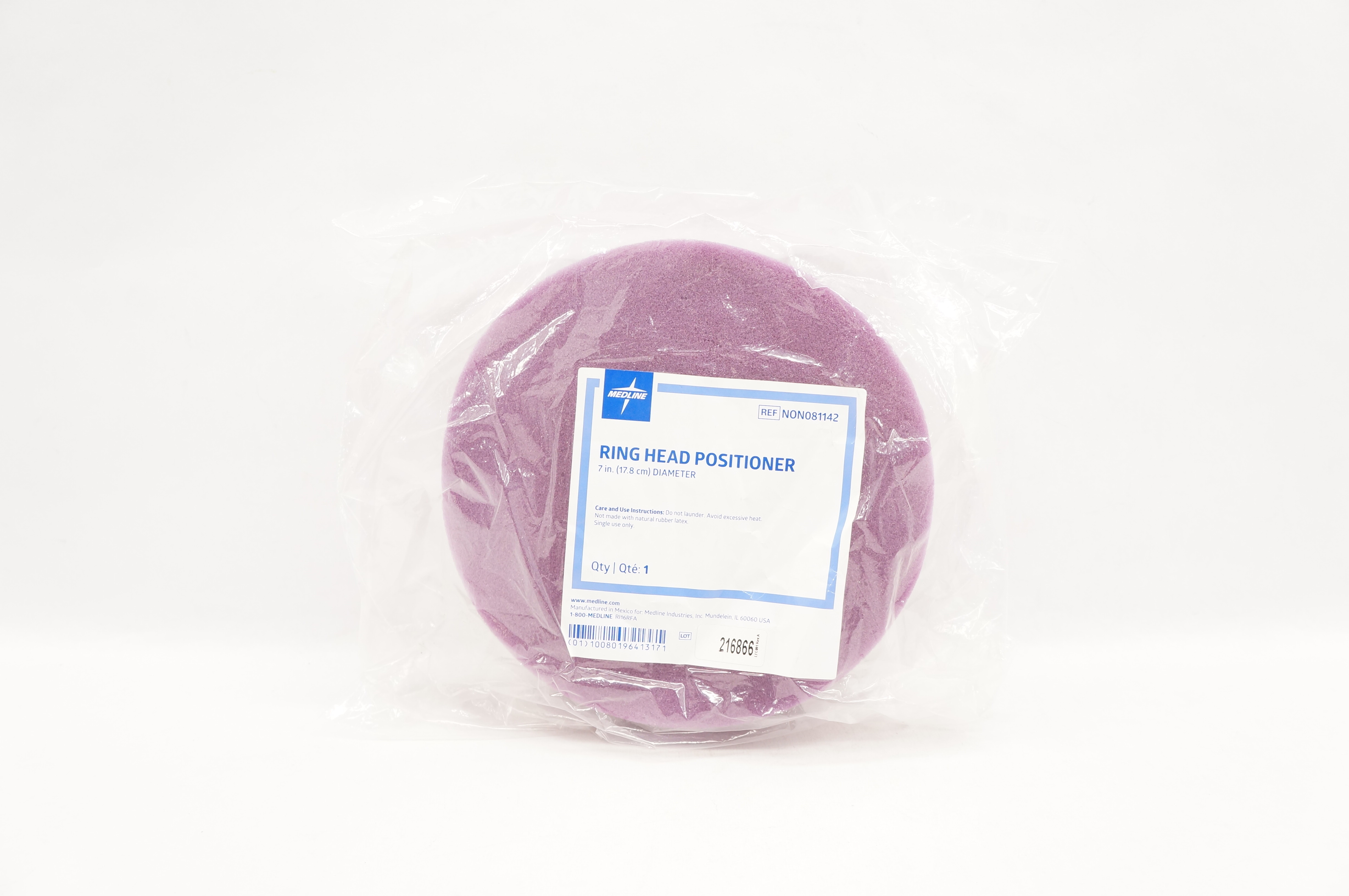 Medline NON081142 Ring Head Positioner 7inch Diameter