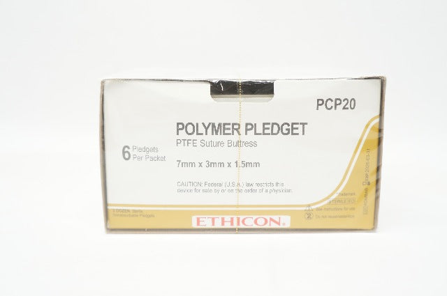 Ethicon PCP20 Polymer Pledget PTFE Stre Buttress 7mm x 3mm x 1.5mm - Box