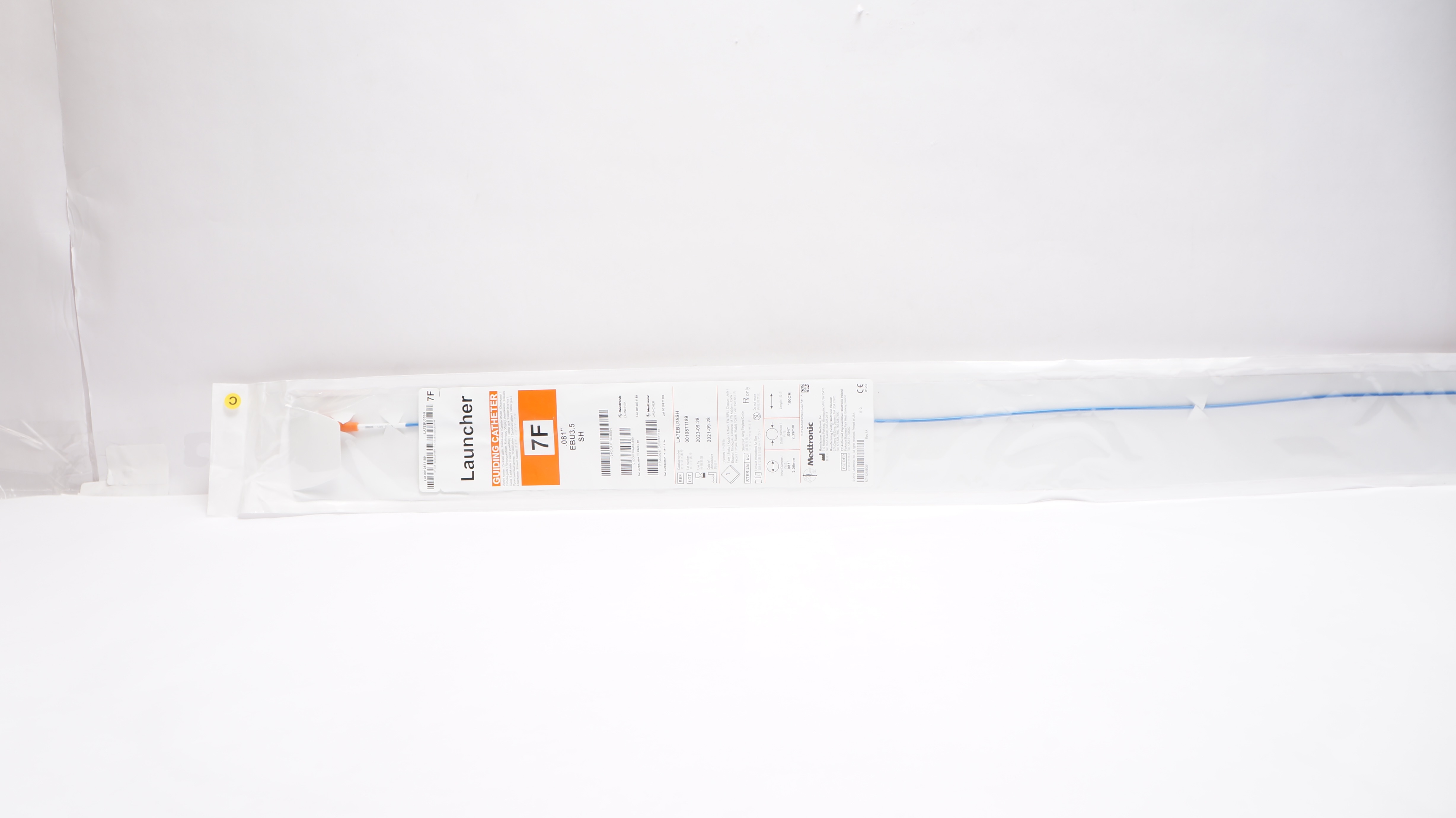 Medtronic LA7EBU35SH Launcher Guiding Cath. 7F .081In EBU3.5 Sh (x)