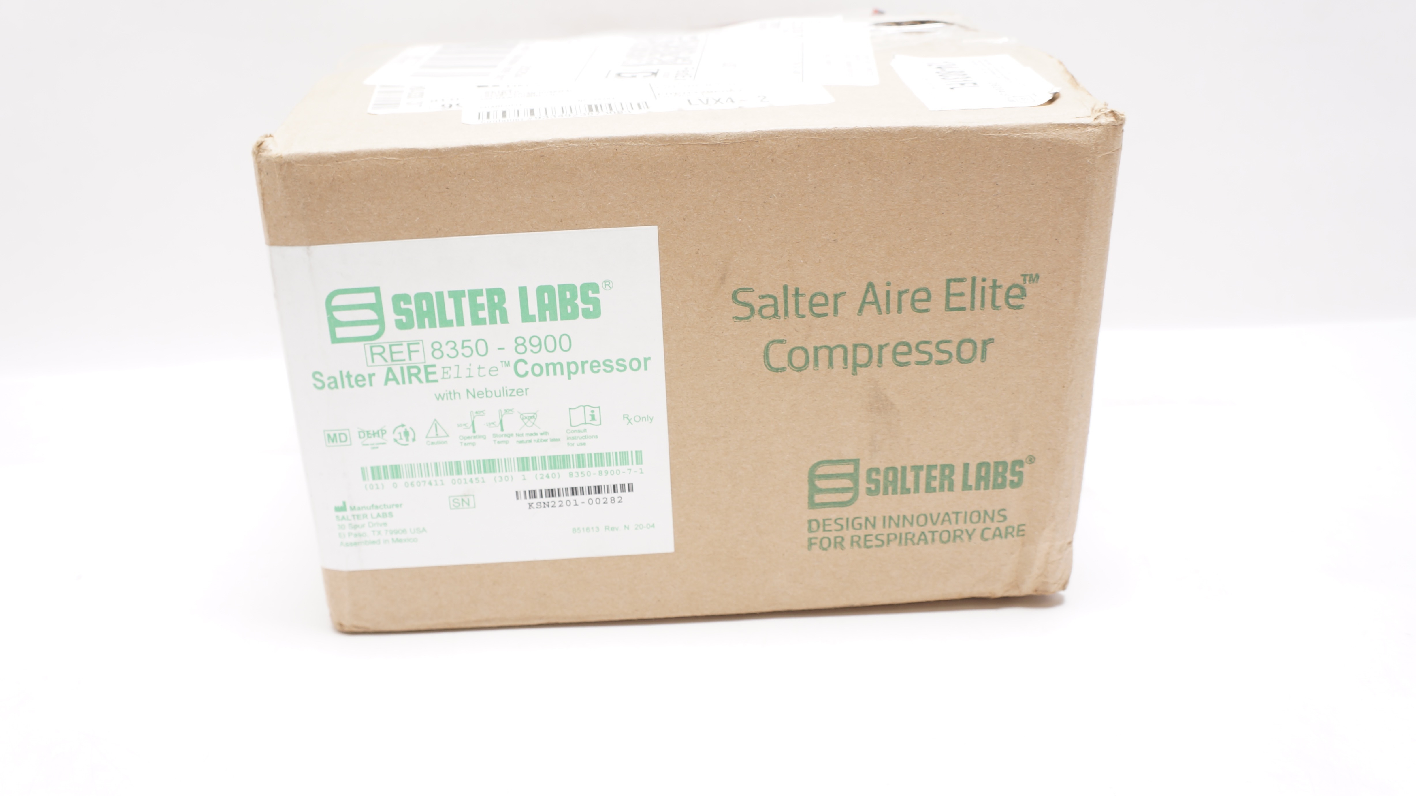 Salter Labs 83508900 Salter Aire Elite Compressor W/Nebulizer 120Vac 60Hz