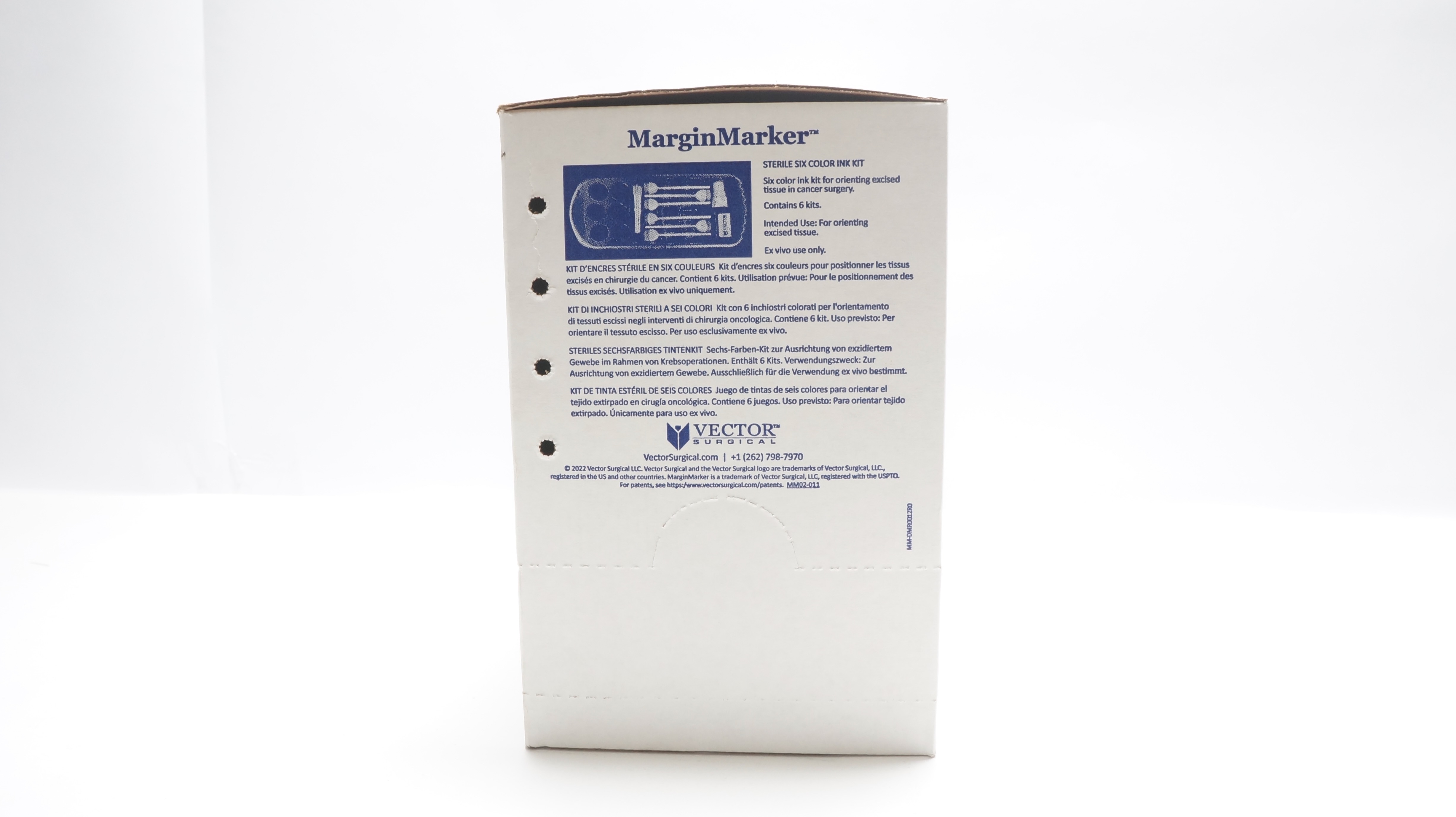 Vector MMS6, MMC6 MarginMarker Six-Color Ink Kit (x) - Box of 6