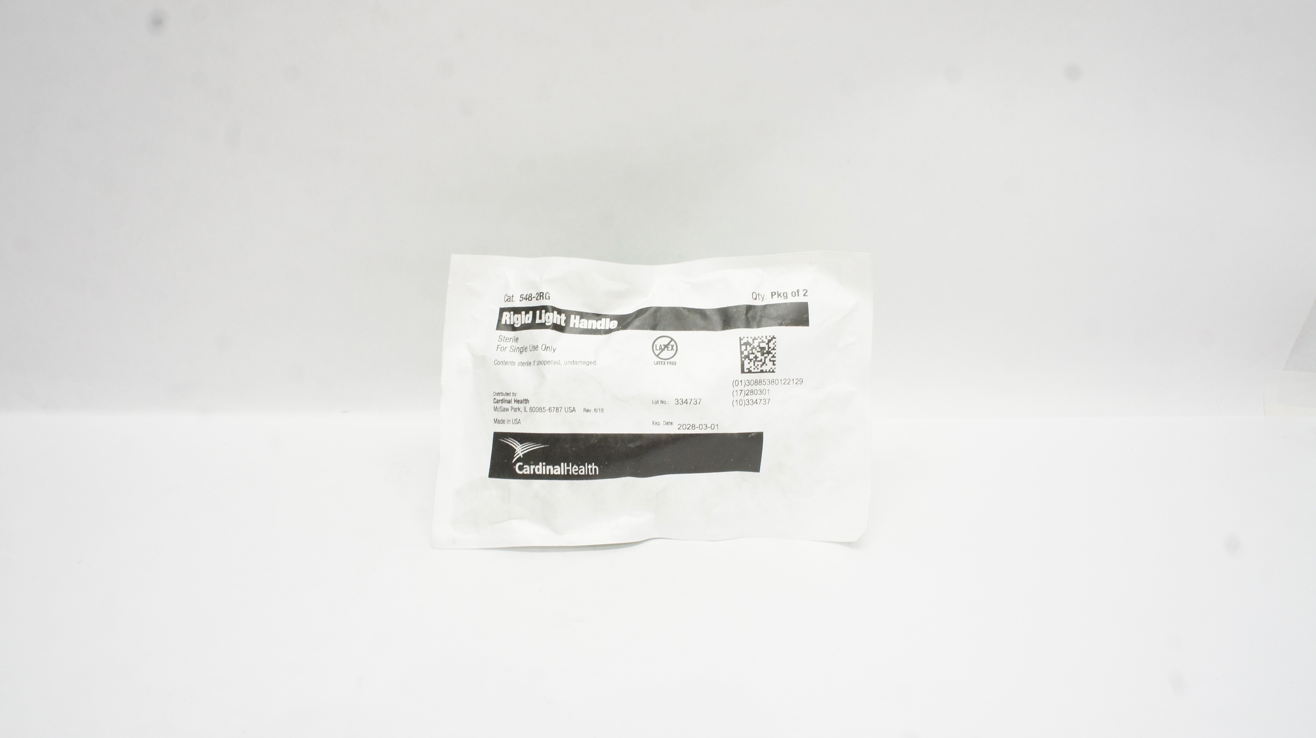 Cardinal Health 548-2RG Rigid Light Handle - Pack of 2