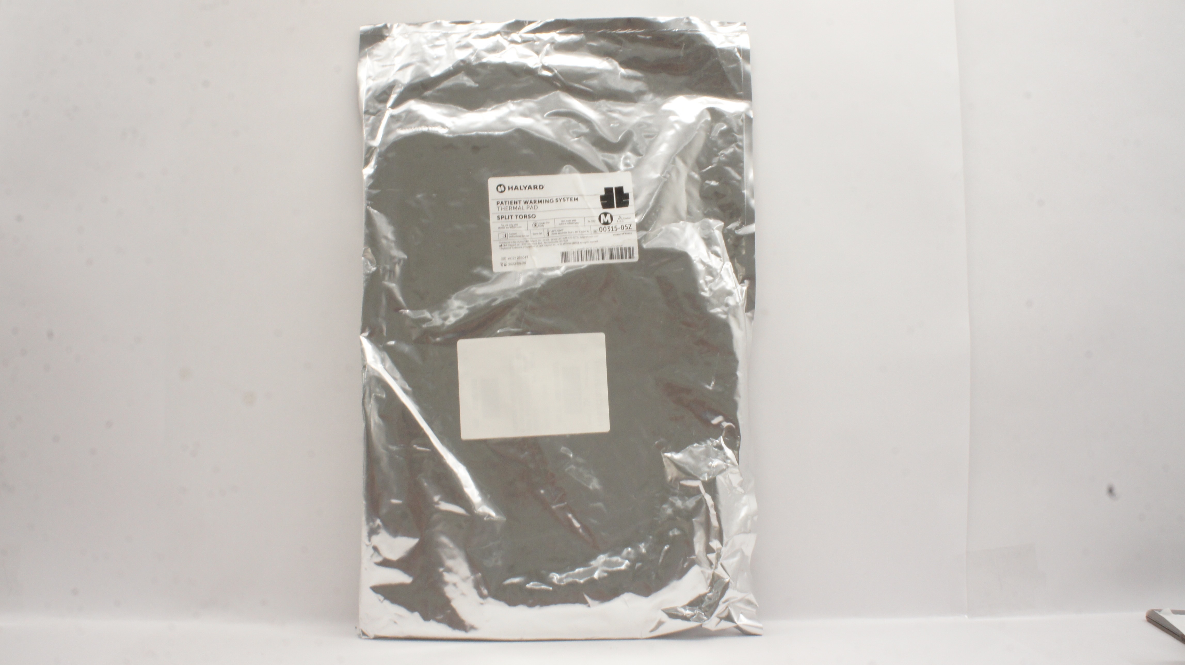 Halyard 00315-05Z Patient Warming System Thermal Pad Split Torso