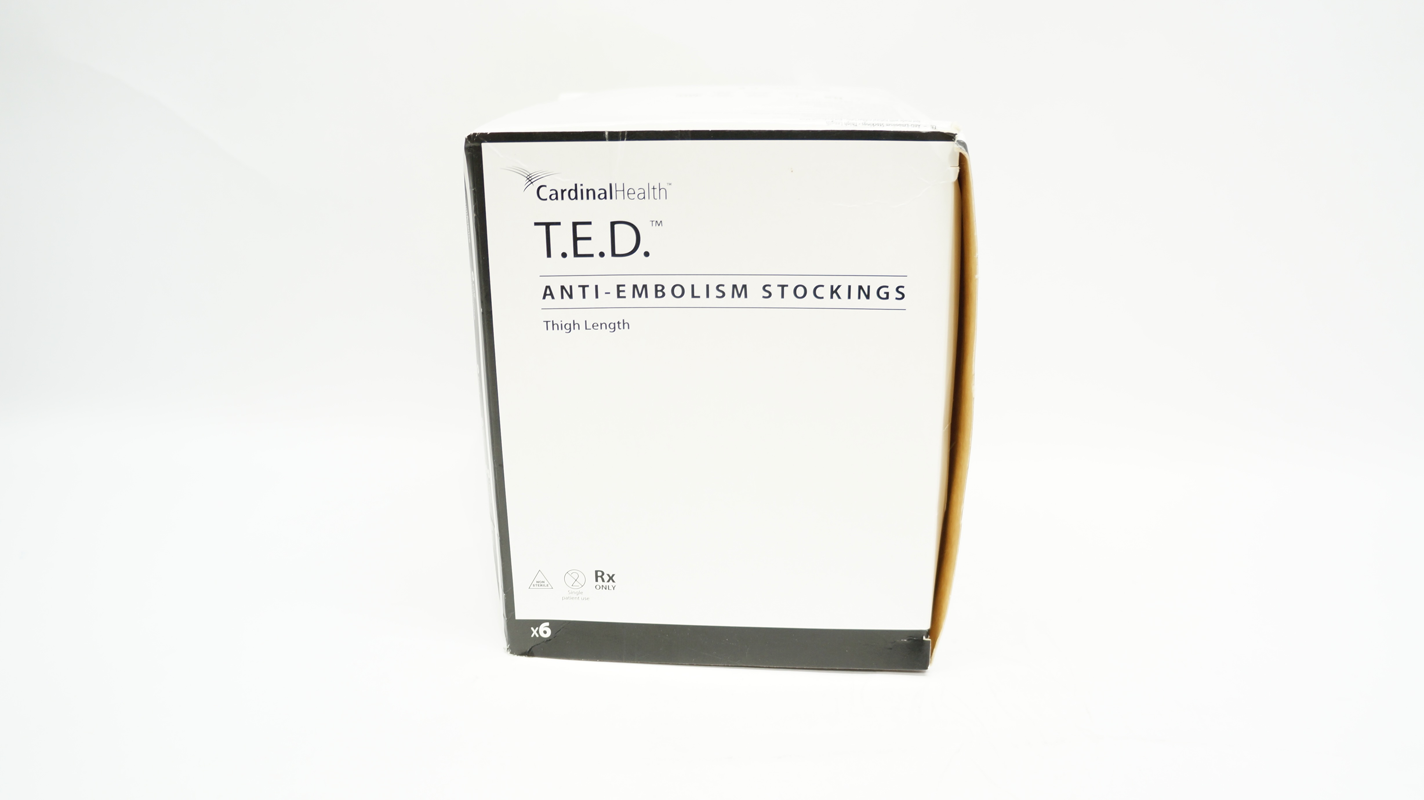 Cardinal Health 3549LF T.E.D. Anti-Embolism Stockings Thigh Length M - Box of 6