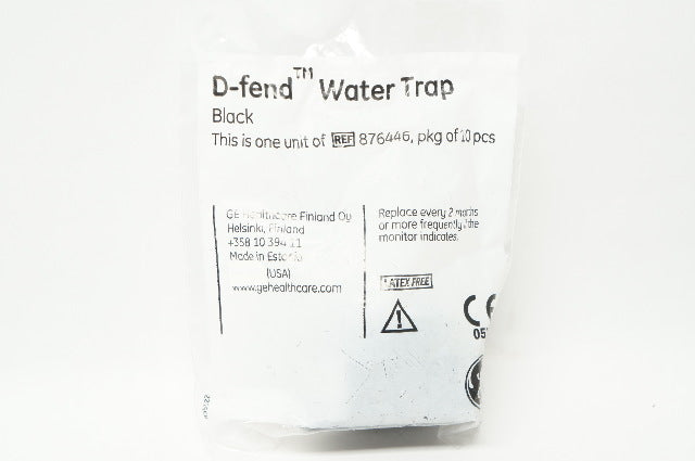 GE 876446 D-Fend Water Trap, Black - Pack of 10