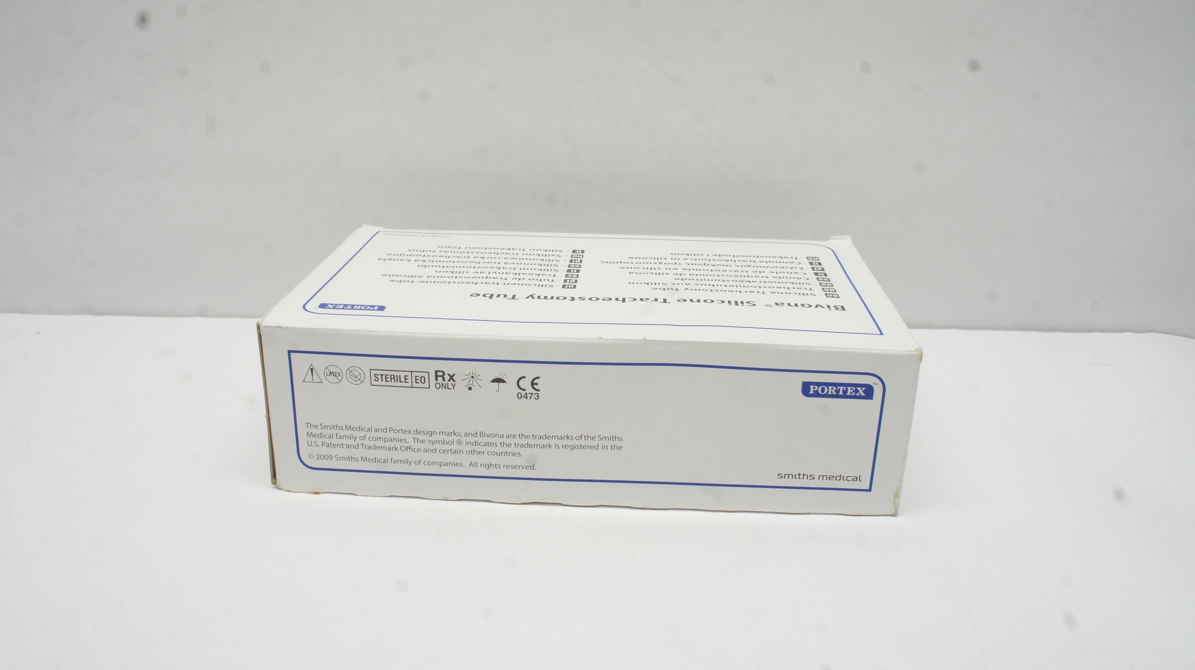 Smiths Medical 850160 Portex Bivona Tracheostomy Tube 6.0ID x 8.7