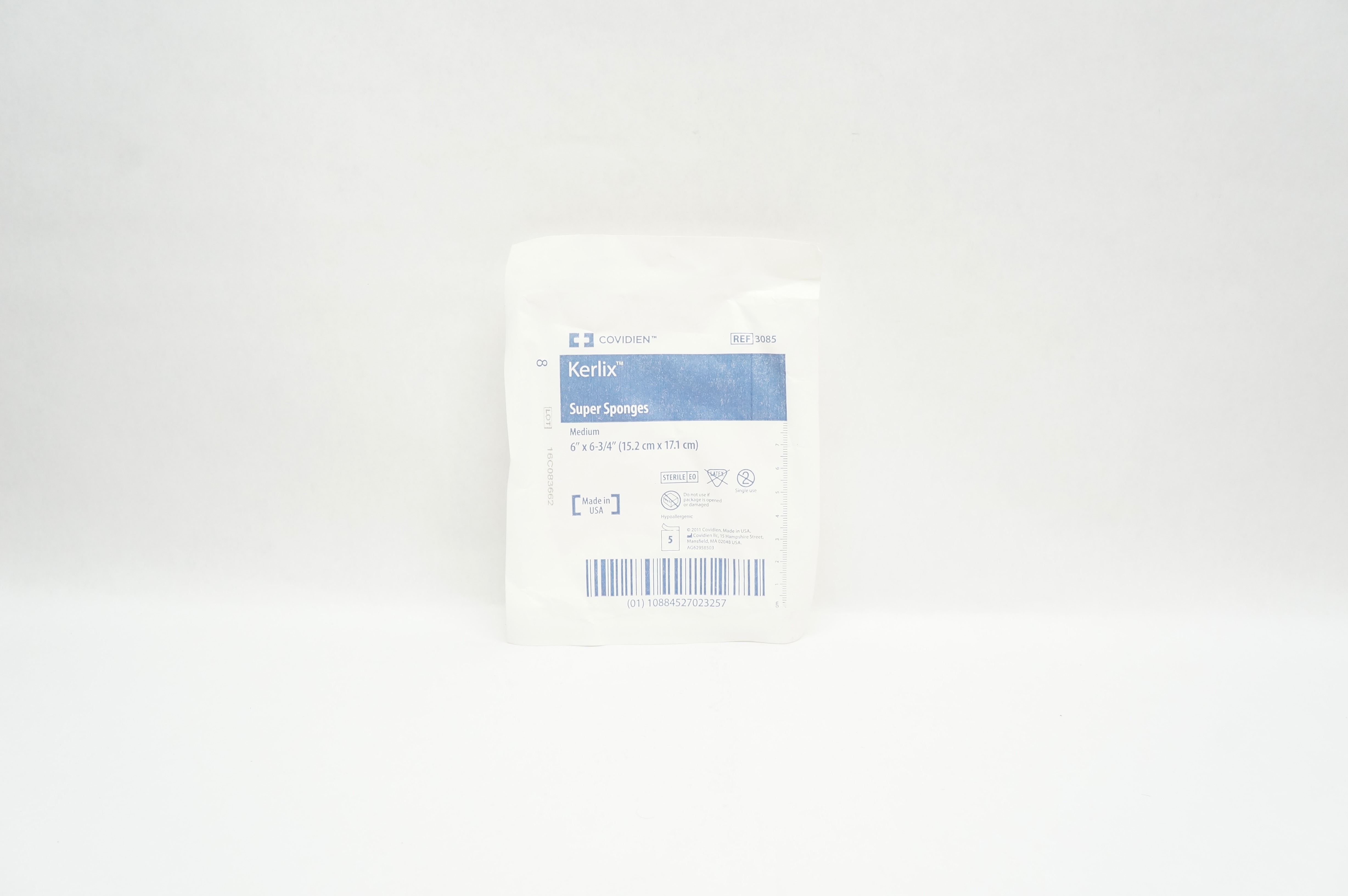 Covidien 3085 Kerlix Super Sponges, Medium 6inch x 6-3/4inch - Pack of 5