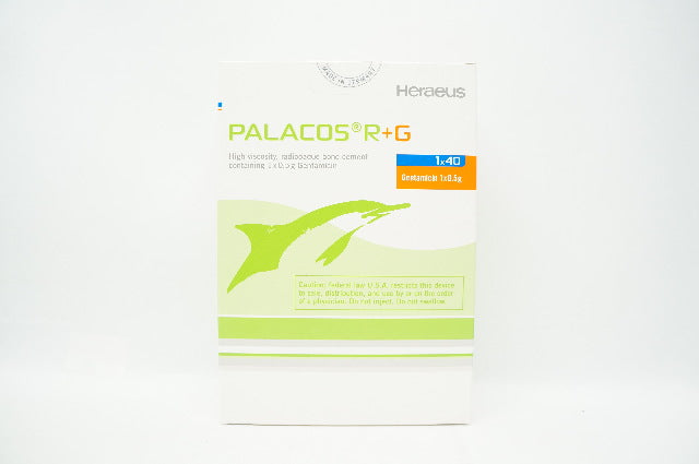 Heraeus 5036964 Palacos R+G Radiopaque Bone Cement - Box of 40