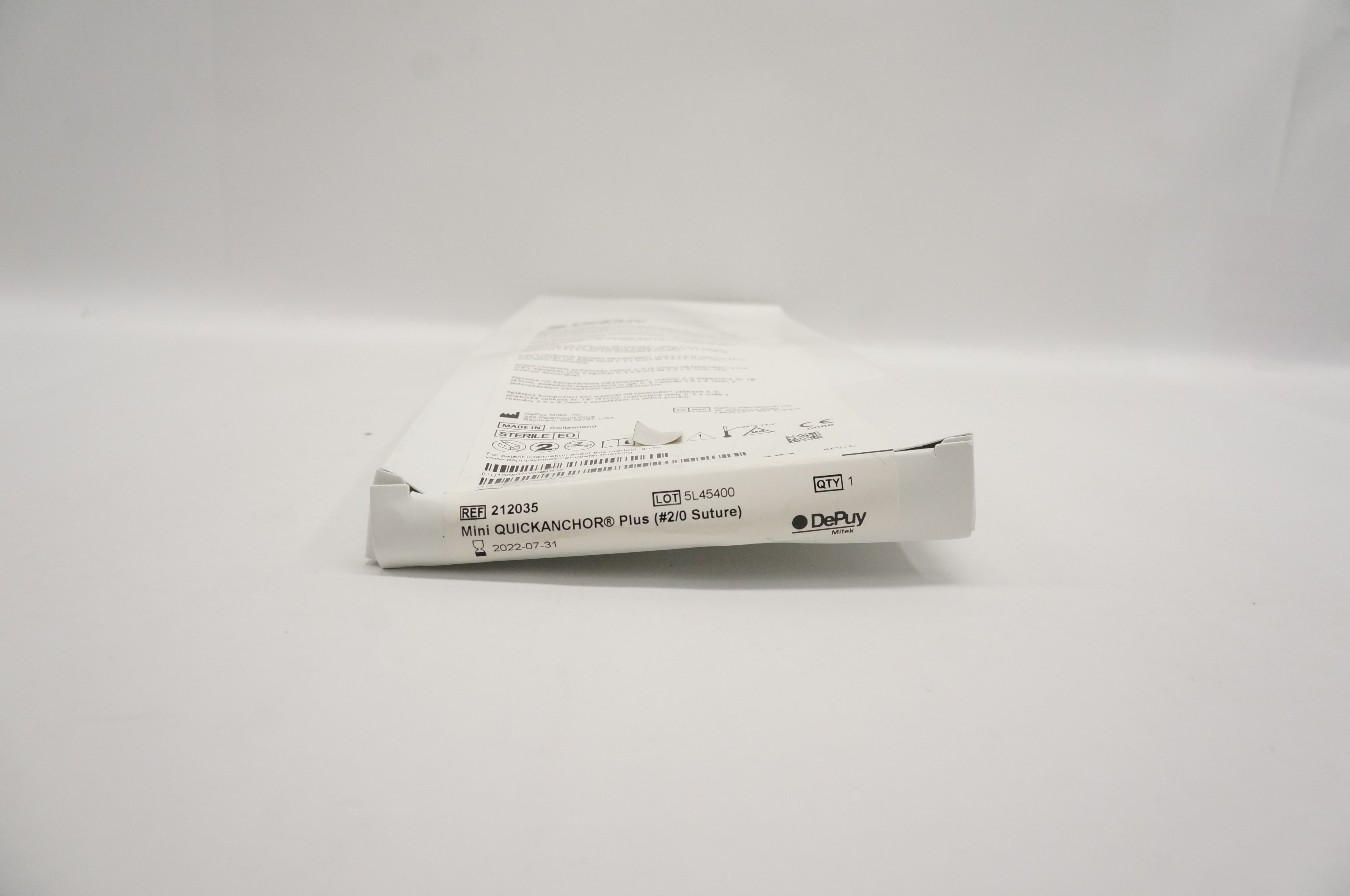 CTHY Super140’sJackalWOOL SOUTAIN COLLAR DEPUY MITEK: 212035 WestCMR
