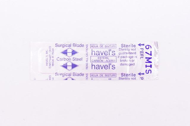 Havel's 67MIS Surgical Blade, Carbon Steel