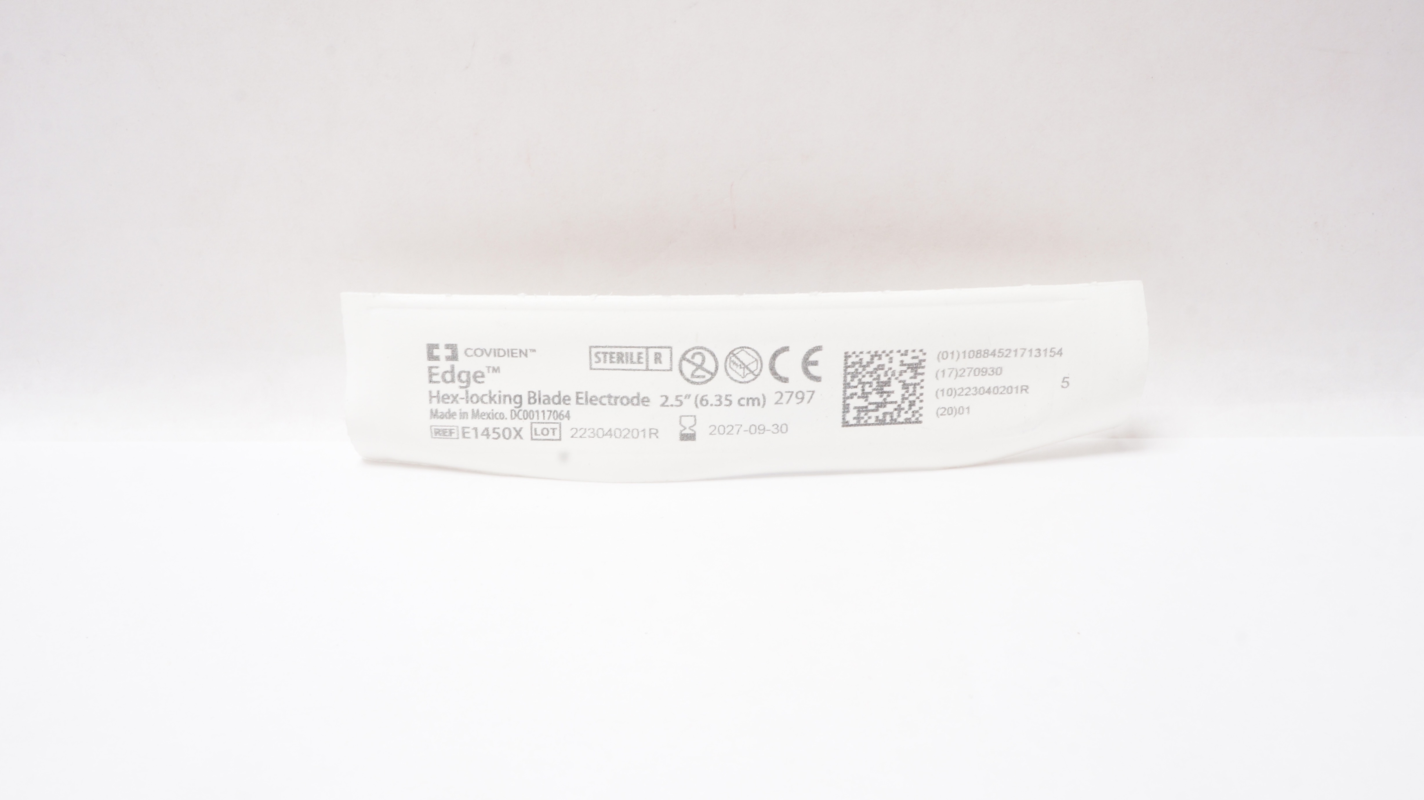 Covidien E1450X Edge Hex-locking Blade Electrode 2.5 inch
