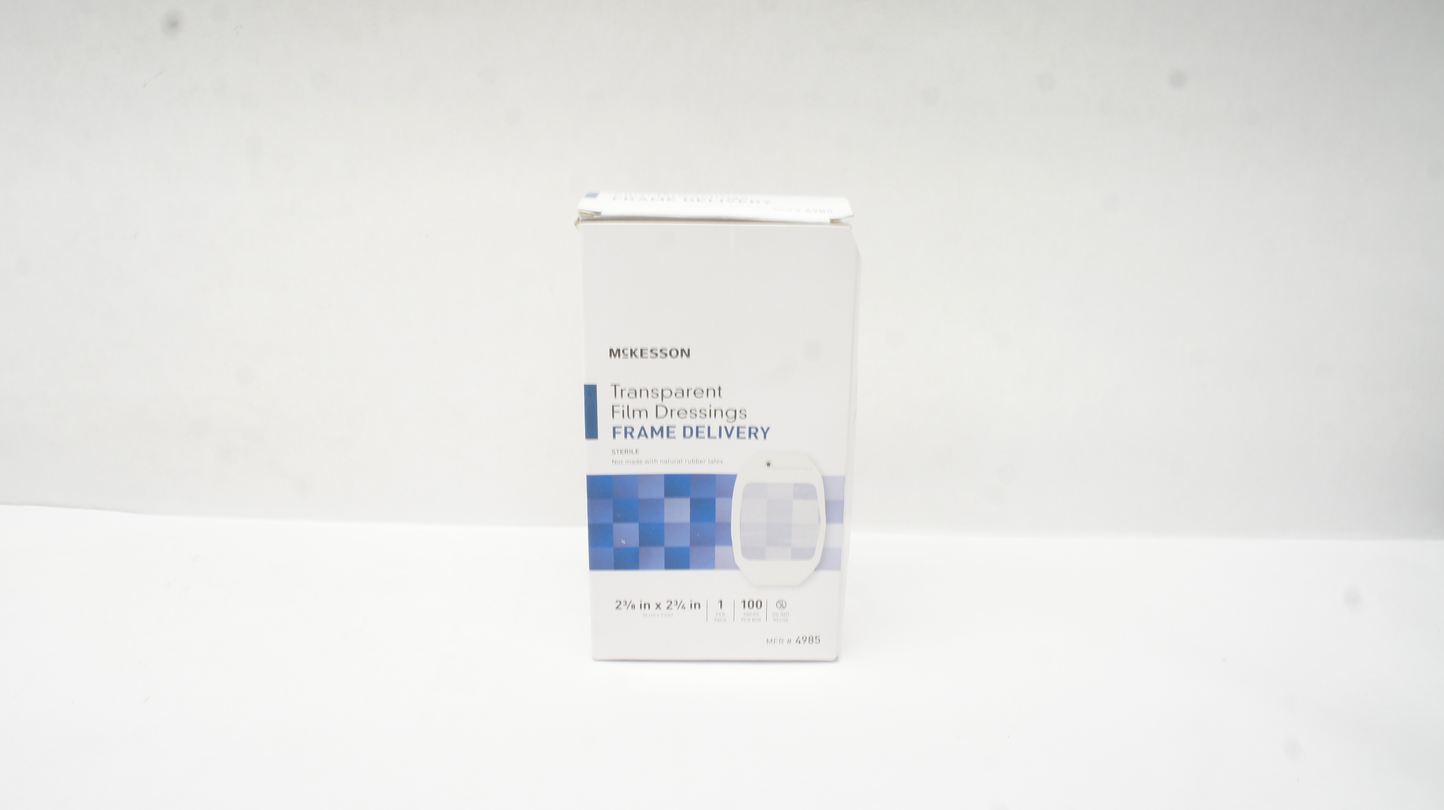 Mckesson 4985 Transparent Dressings Frame Delivery 23/8 x 23/4inch