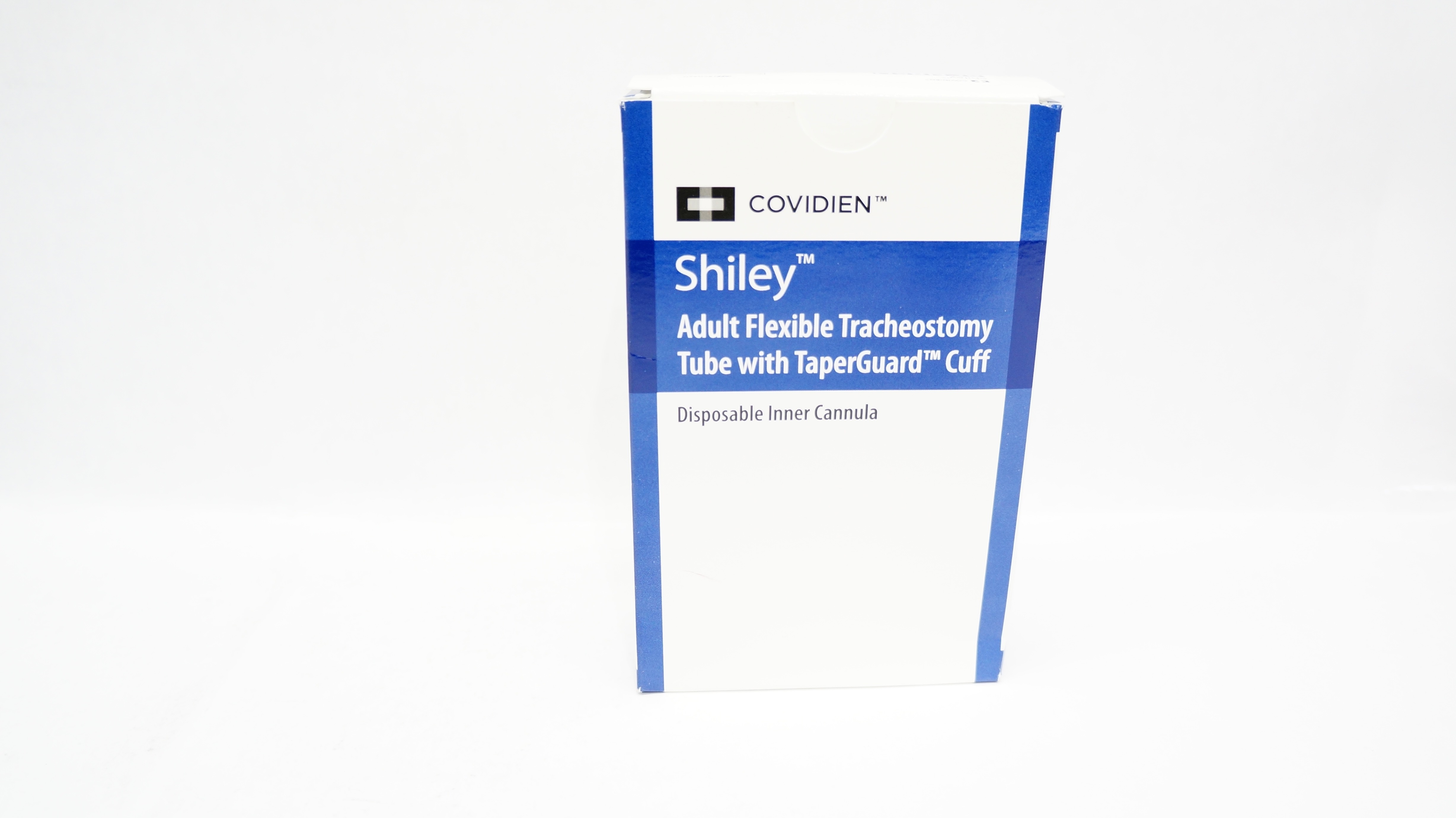 Covidien 8CN85H Shiley Adult Flexible Tracheostomy Tube 8.5ID x 12.2OD x 26.6mm