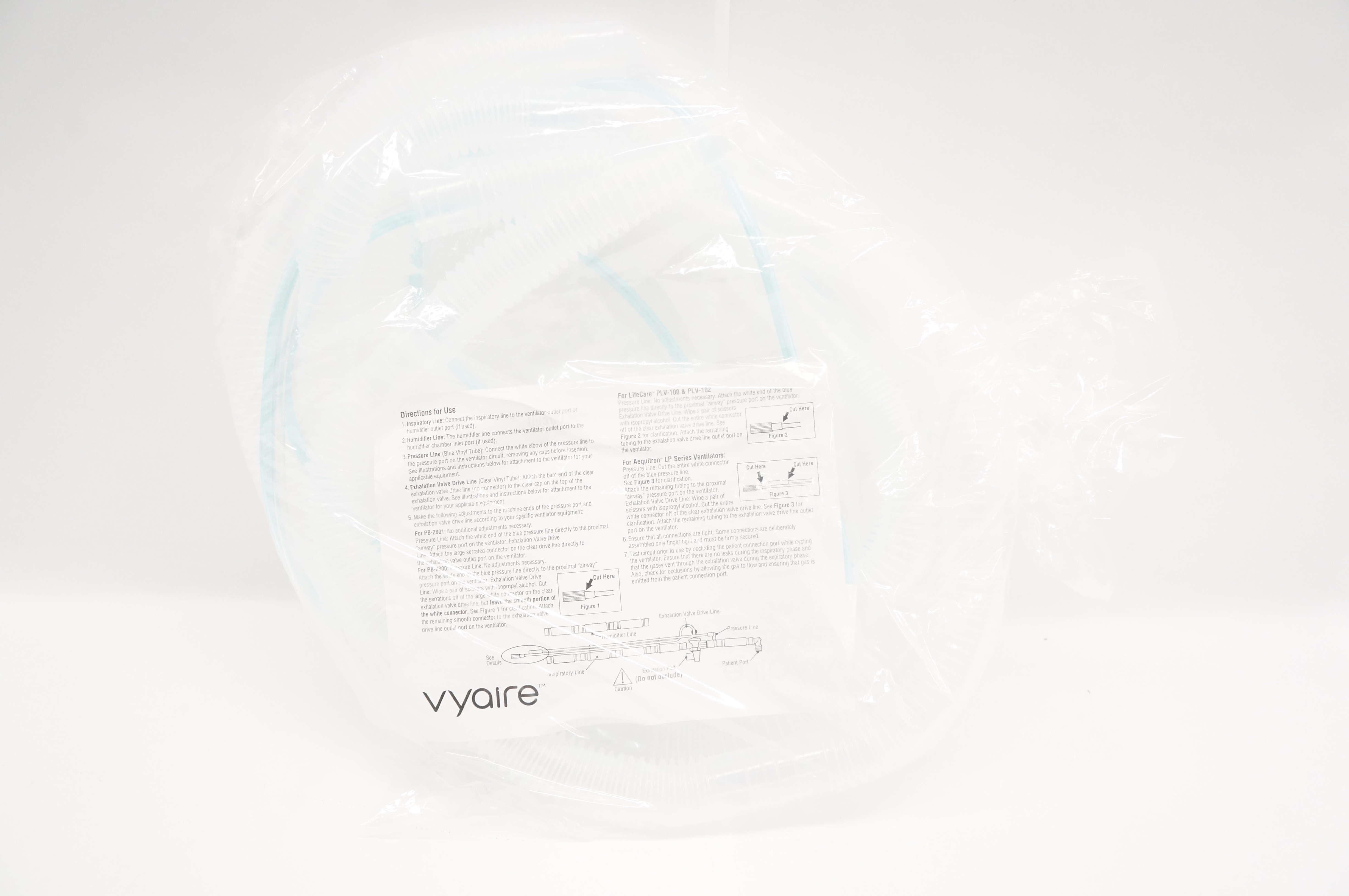 Vyaire 003764 Airlife Universal Portable Volume Ventilator Circuit