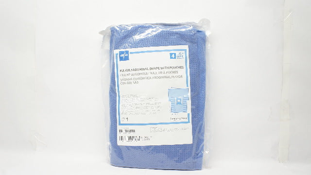 Medline DYNJP3103 Major Abdominal Surgical Drape with Pouches, 122 x 102 x 78''