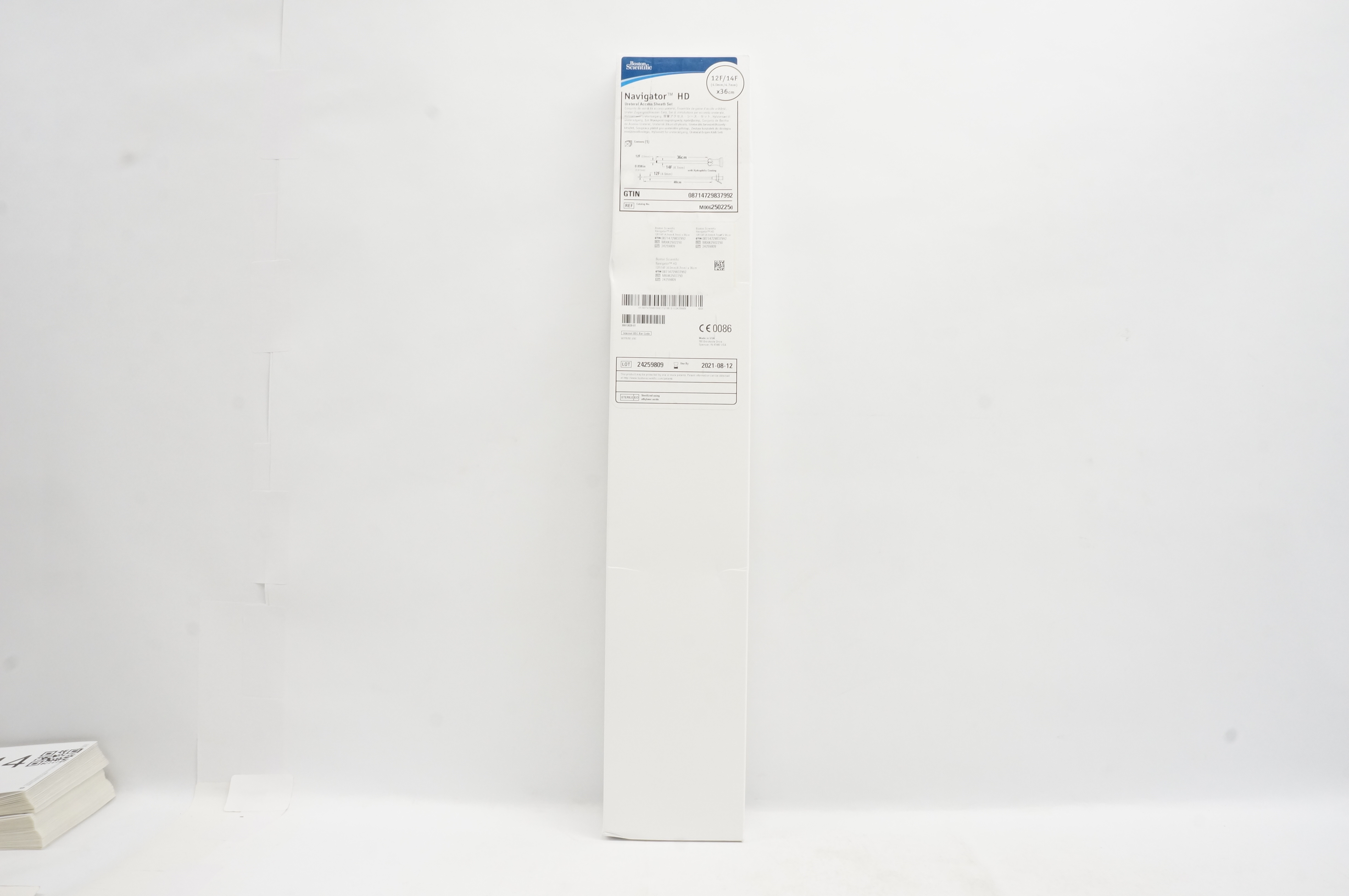 Boston Scientific 250225 Ureteral Access Sheath Set 12F/14F x 36cm (x)