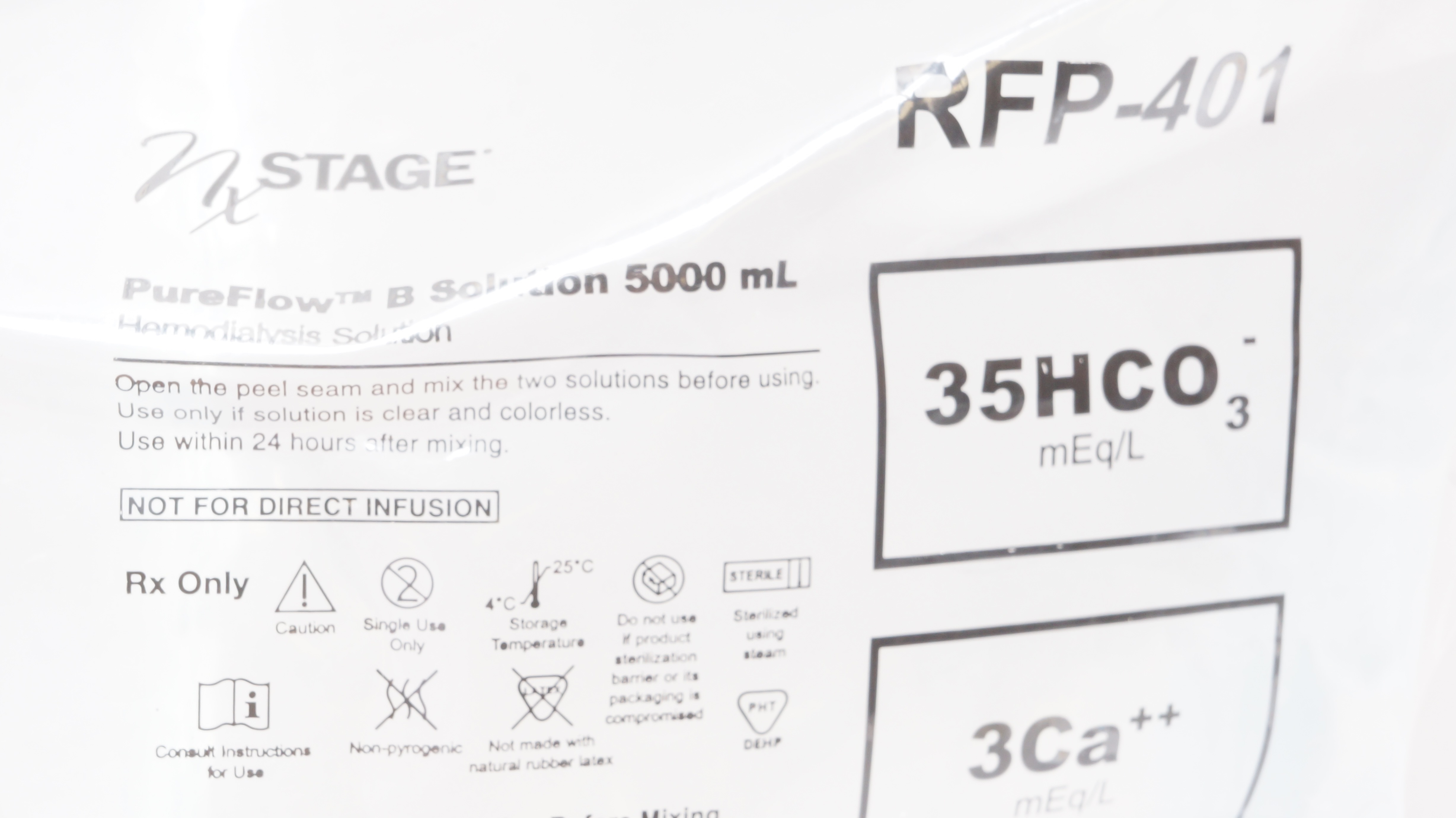 NxStage RFP 401 PureFlow B Solution 5000mL nxstage-rfp-401-pureflow-b-solution-5000ml