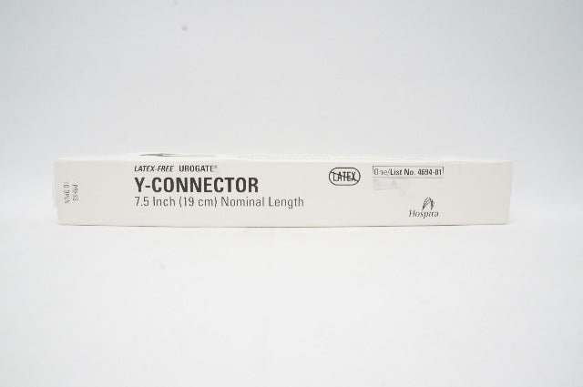 Hospira 4694-01 Urogate Y-Connector, Nominal Length 7.5inch