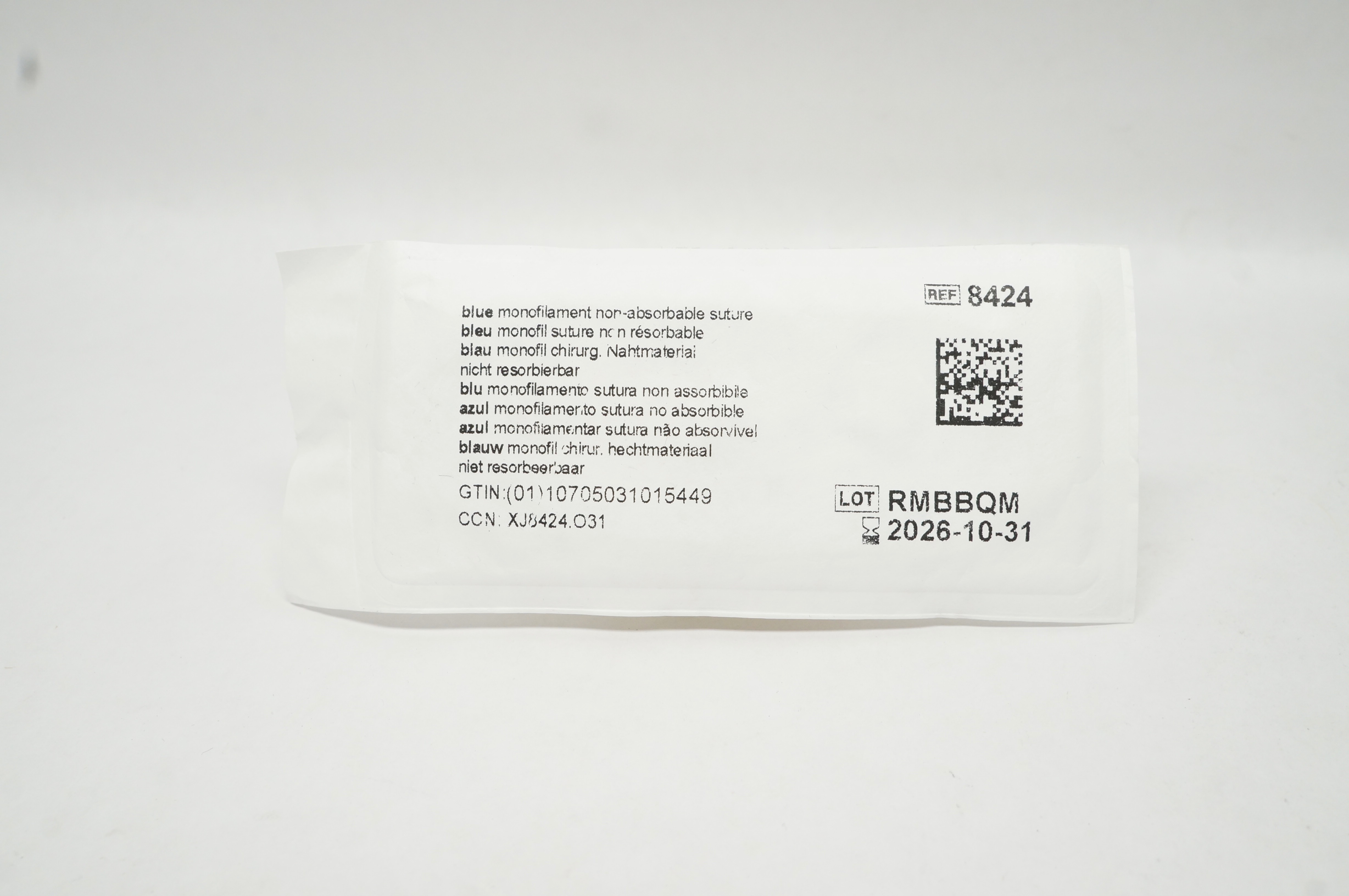 Ethicon 8424 0 PROLENE Stre Blue Monofilament CT-1 36mm 1/2c Taper