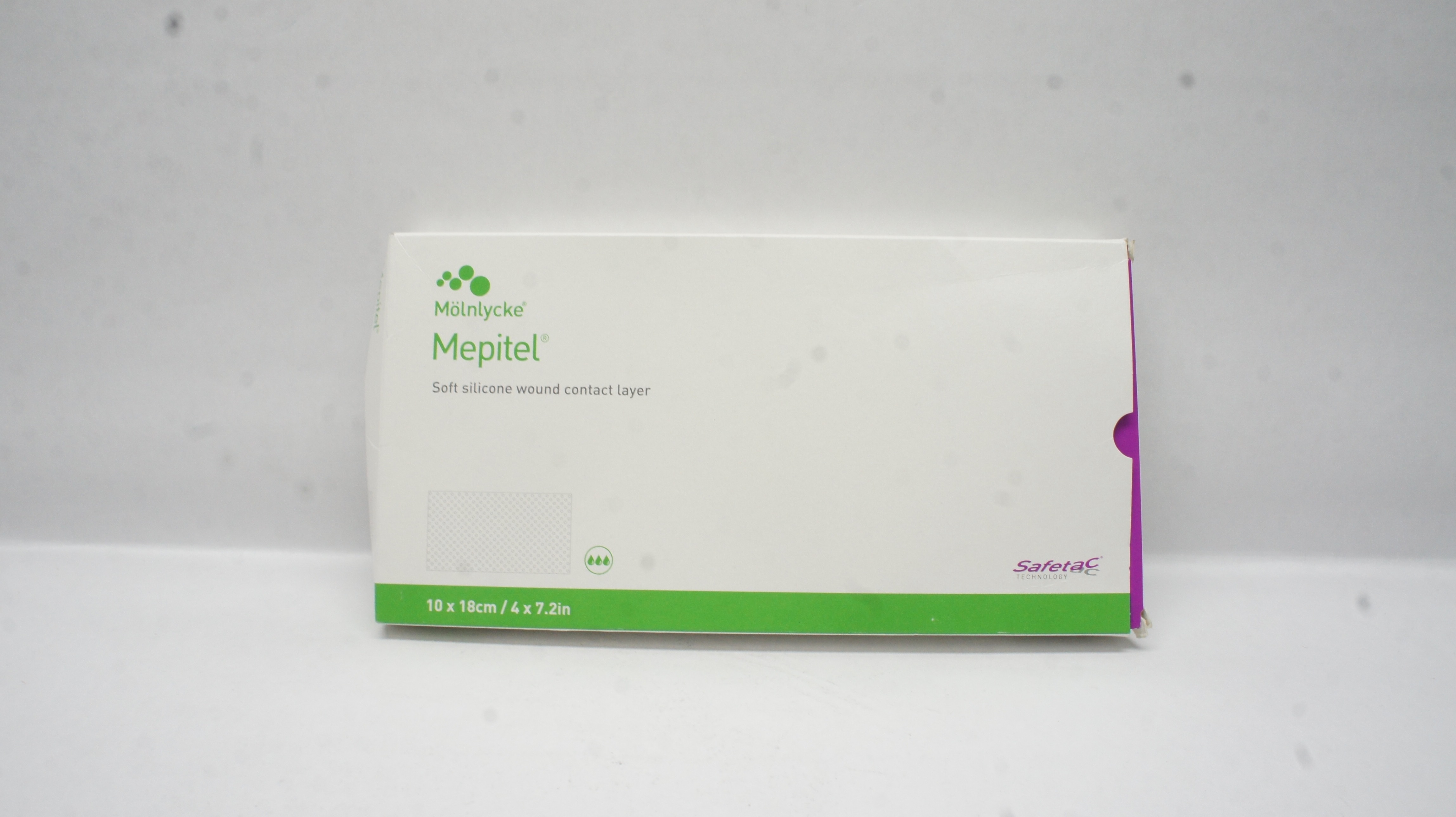 Molnlycke 291099 Mepitel Silicone Wound Contact Layer 4 x 7.2inch - Box of 10