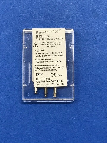 Coltene/Whaledent P424 ParaPost X Drills ~ Box of 3