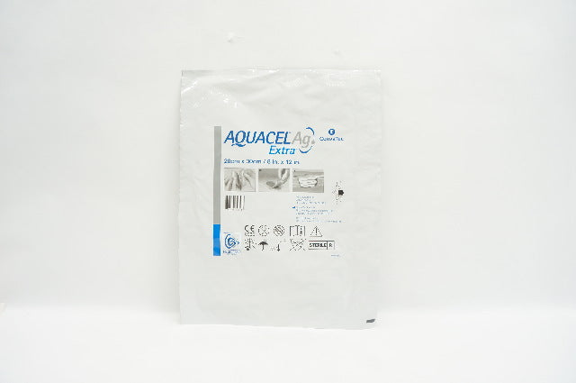 ConvaTec  Aquacel Ag Surgical  Cover Dressing with Silver 8 x 12inch (x)