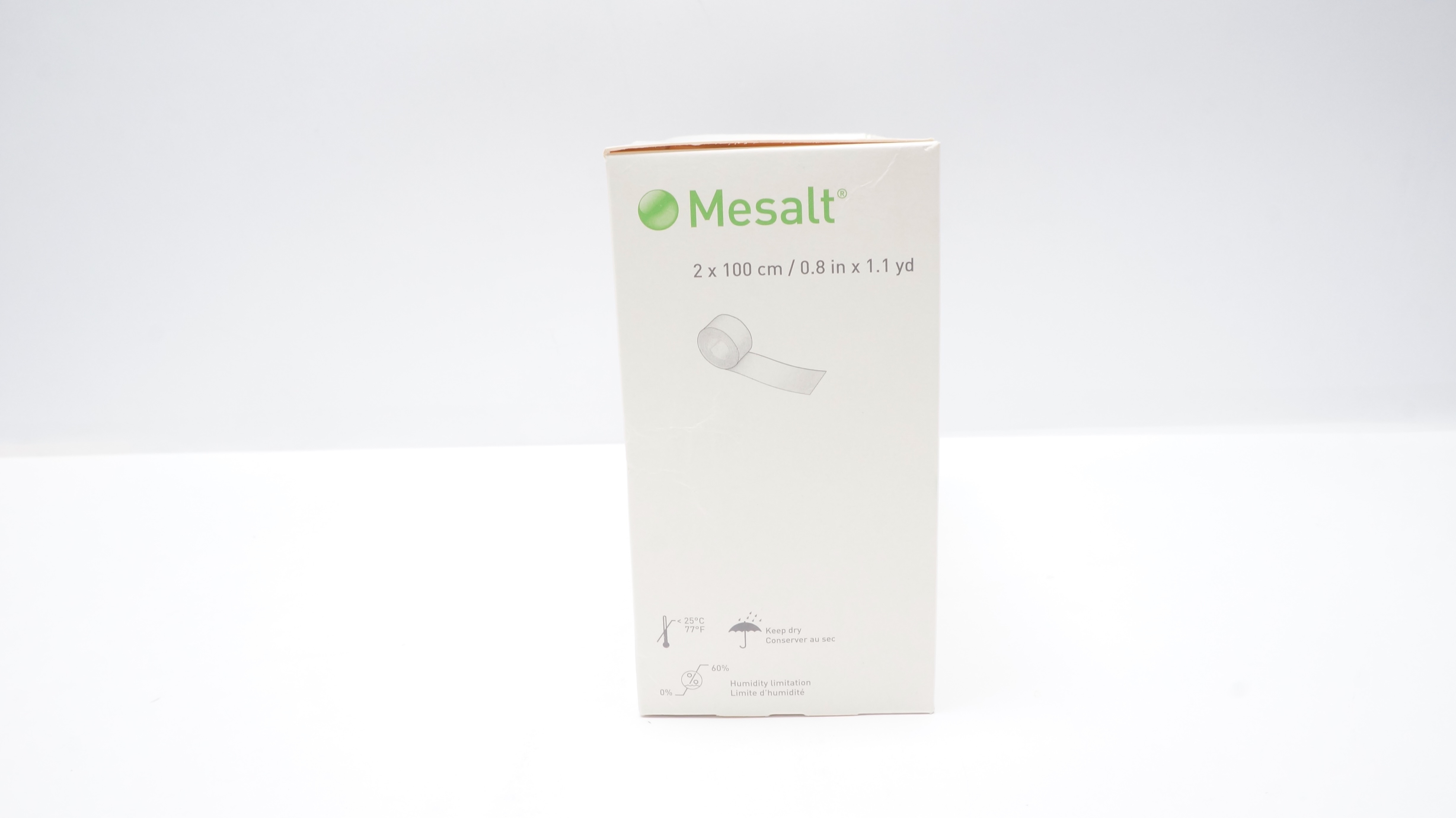 Mölnlycke 285280 Mesalt Clenasing Dressing 0.8inch x 1.1yd (x) - Box of 10